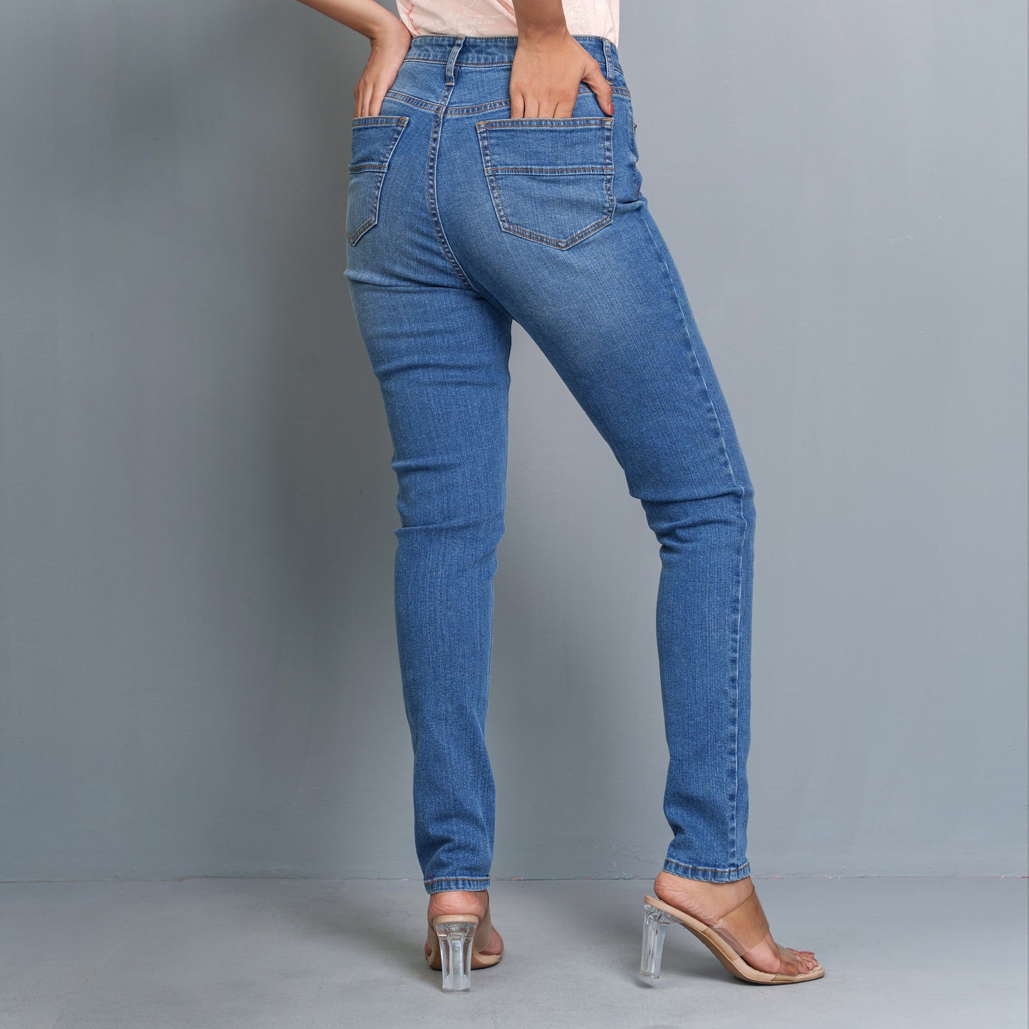 LADIES DENIM- BLUE