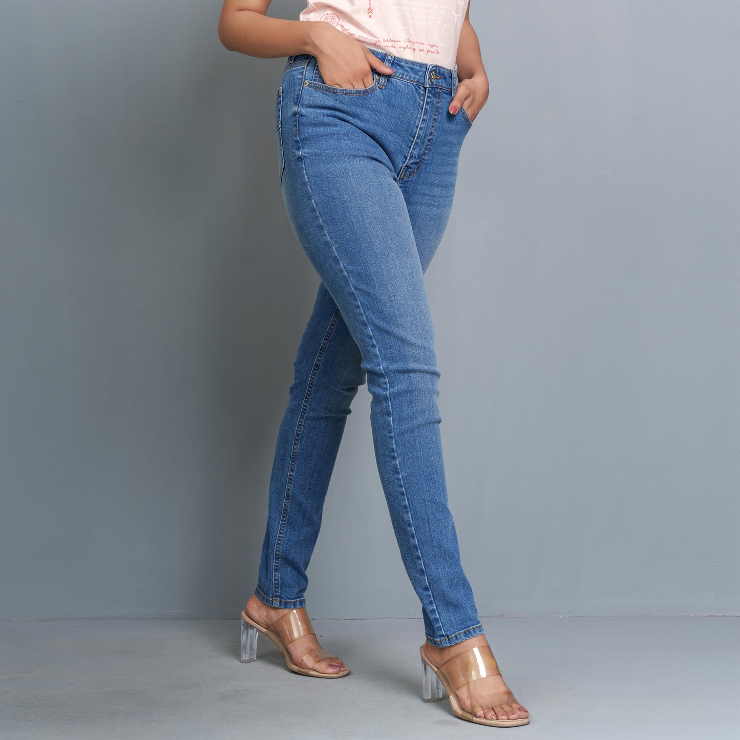 LADIES DENIM- BLUE