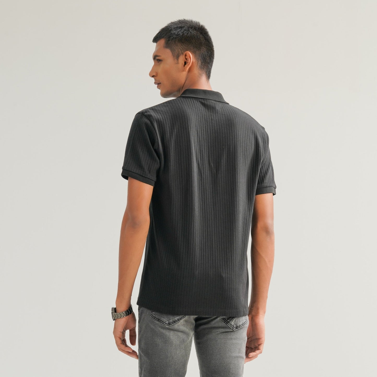 Mens Black Polo