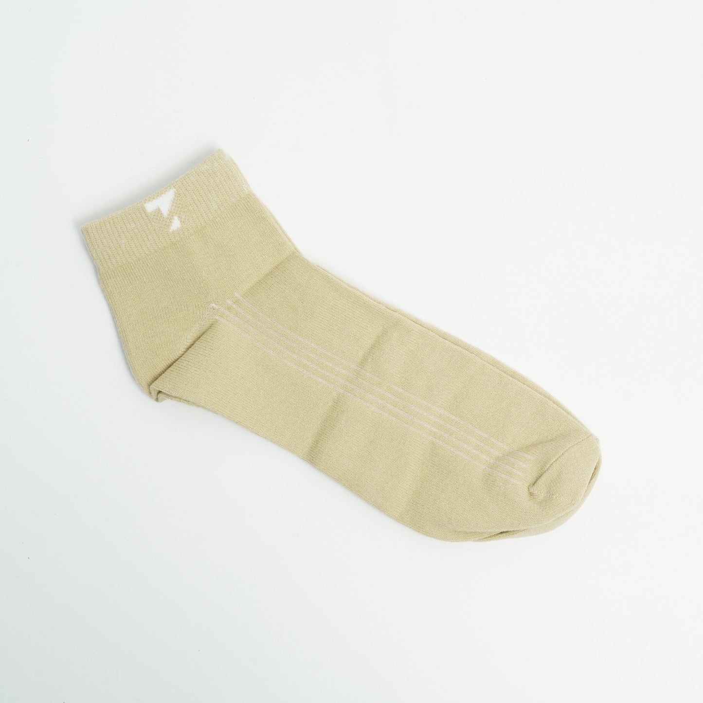 Beige Cotton Socks