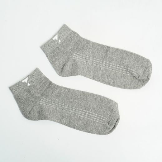 Grey Cotton Socks