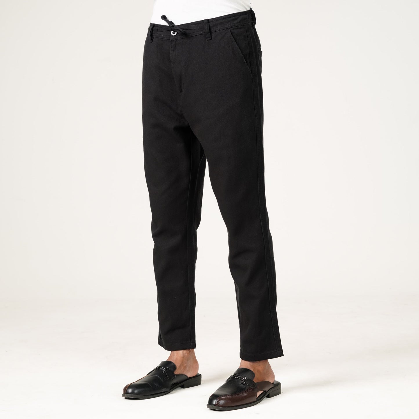Mens Black Pant Pajama