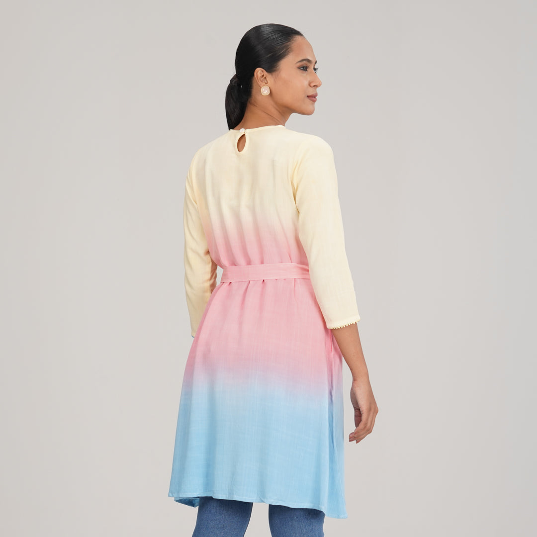 Womens Multi Color Dress