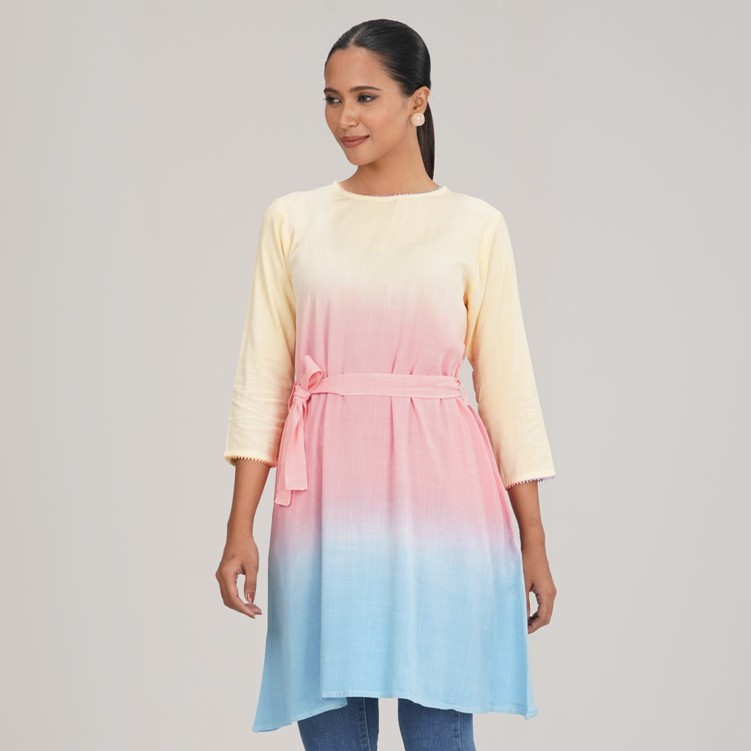 Womens Multi Color Dress
