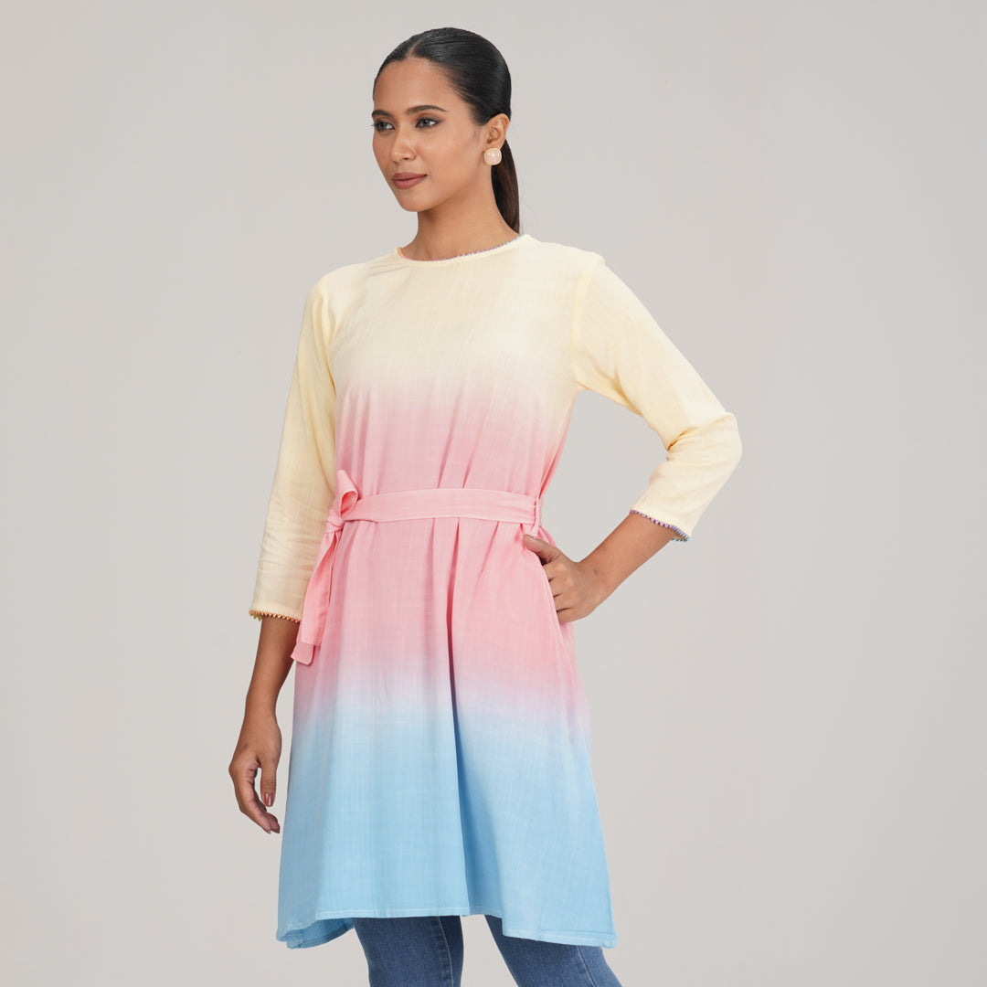 Womens Multi Color Dress