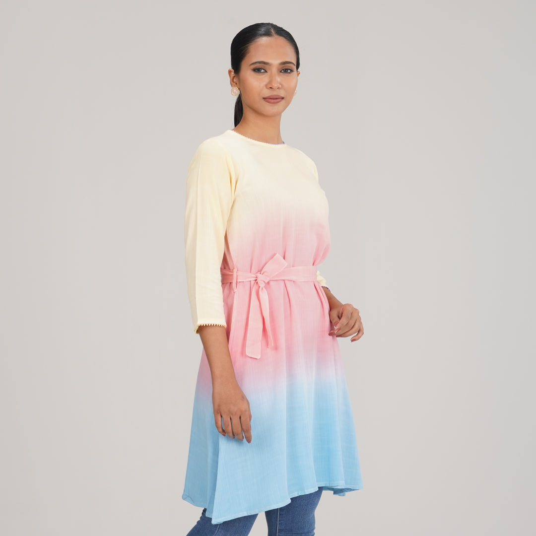 Womens Multi Color Dress