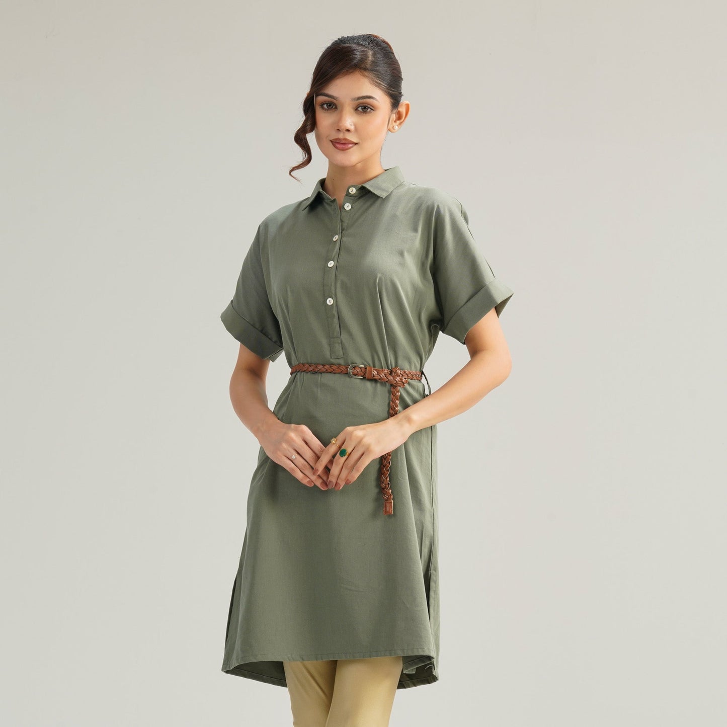 Womens Green Dress