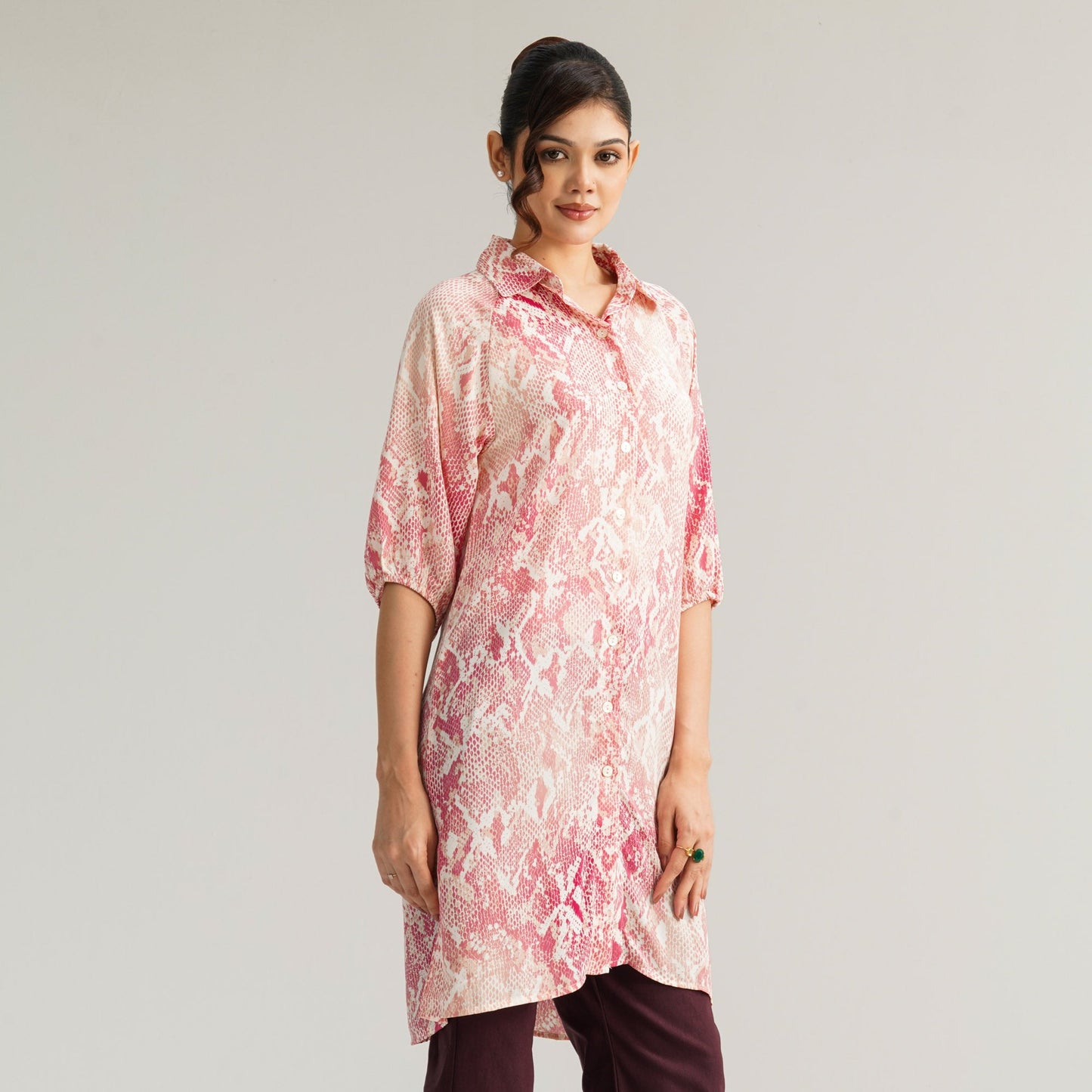 Womens Rose Pink Dress