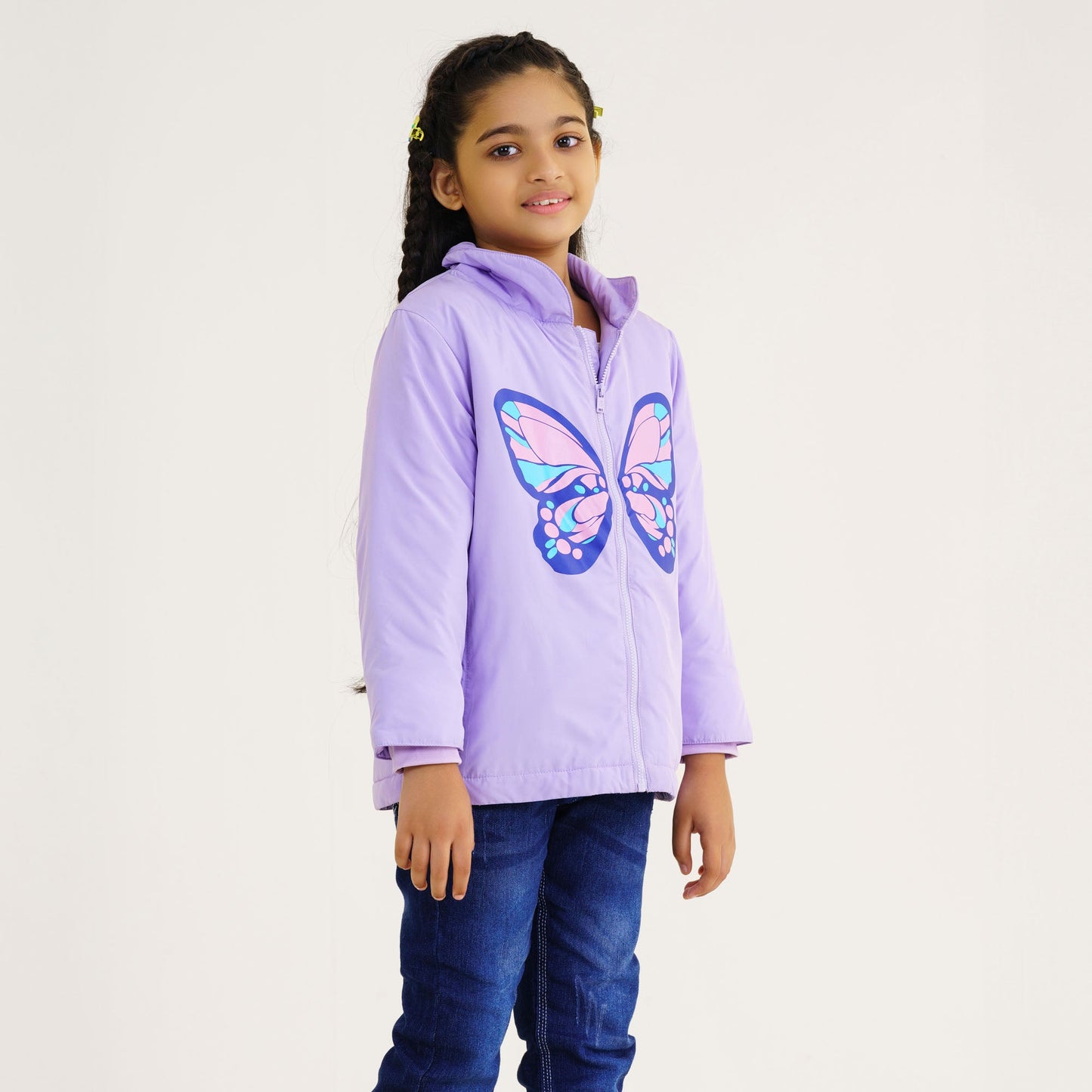 Baby Girls' Lavender Quilted Jacket