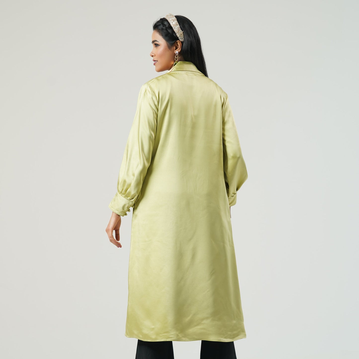 Womens Light Yellow Shrug