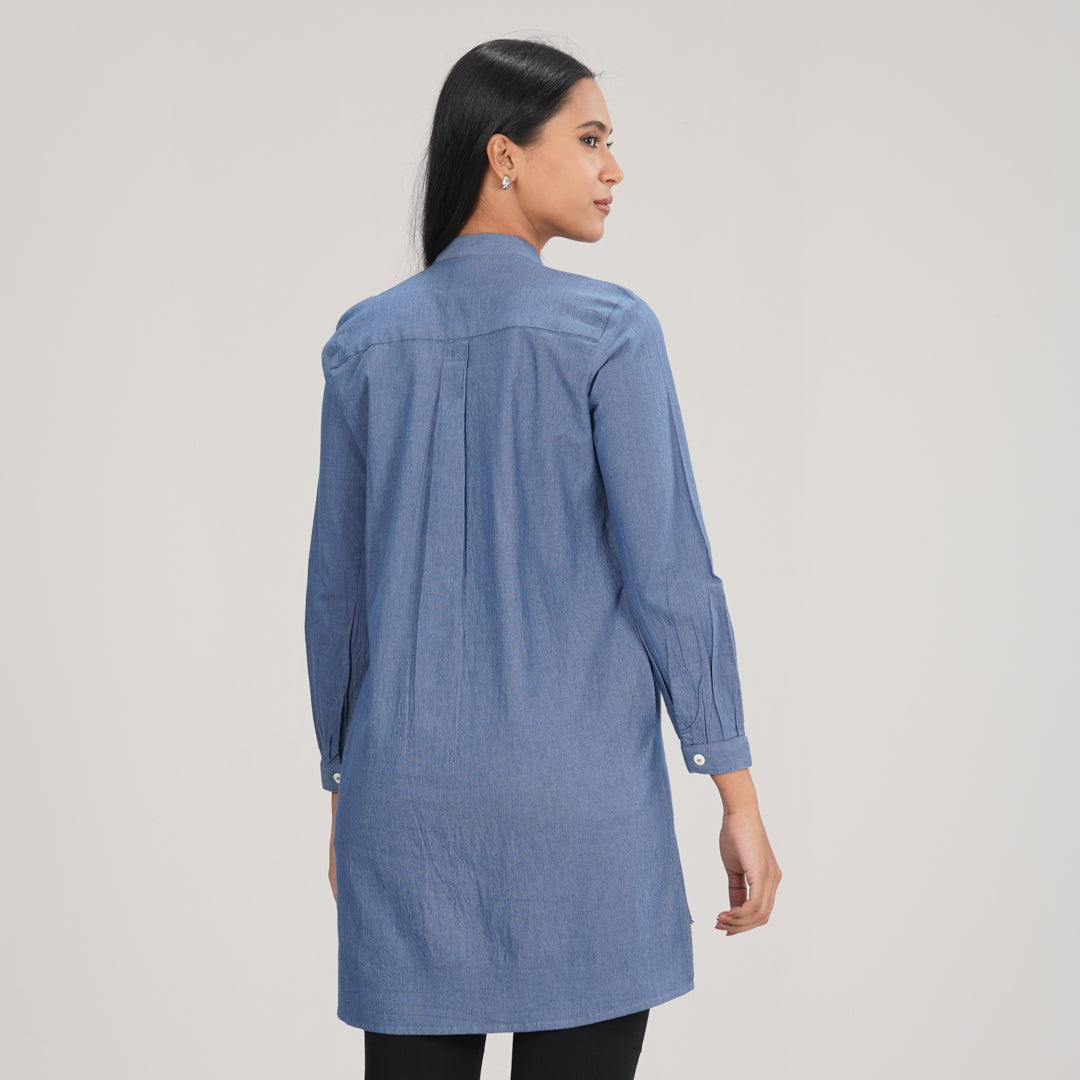 Womens Sky Blue Shirt
