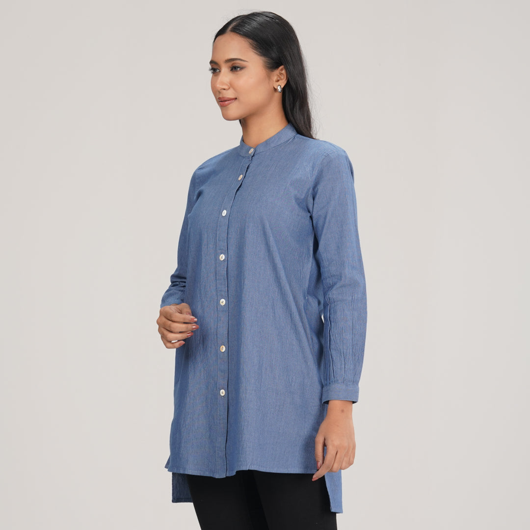 Womens Sky Blue Shirt