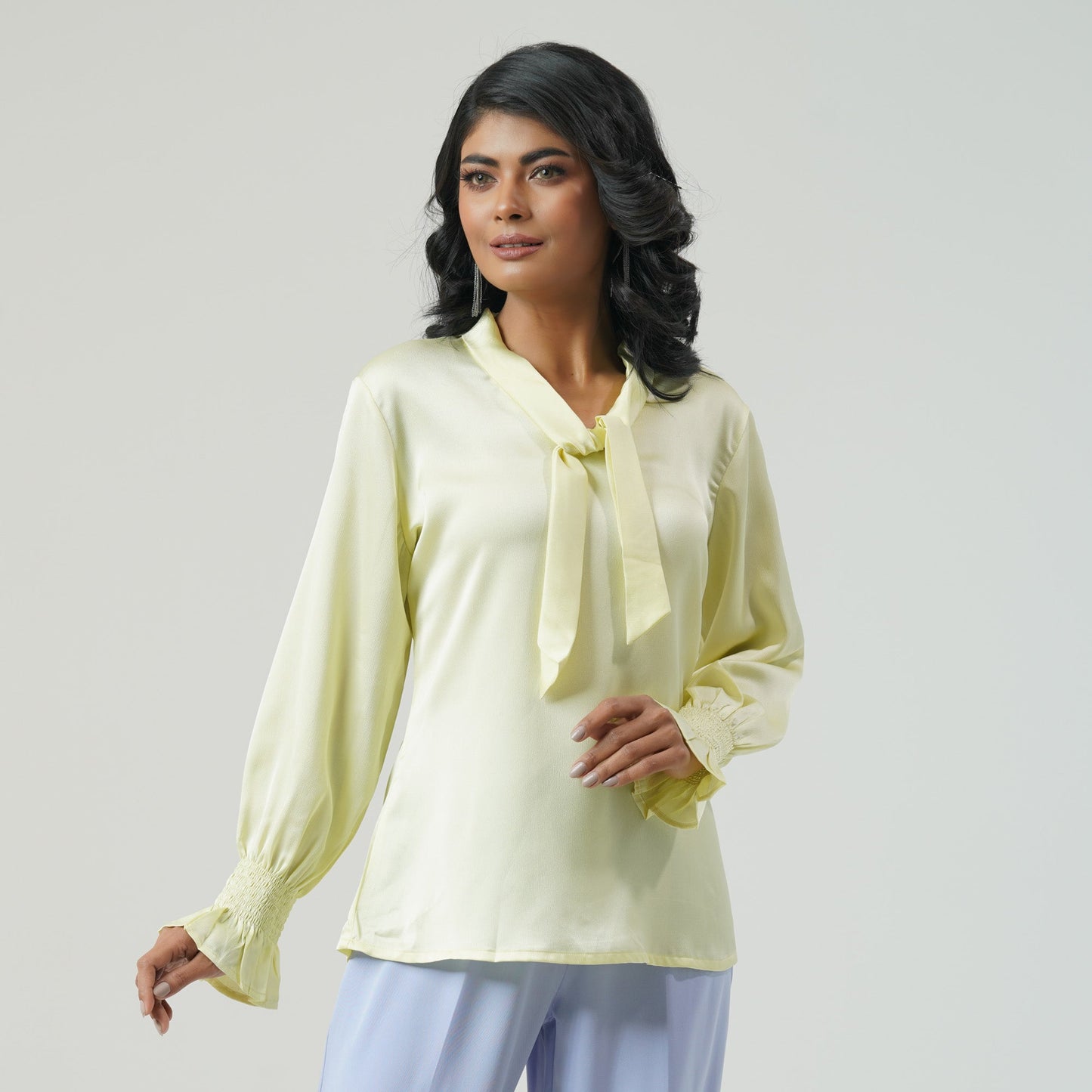 Women Lime Yellow Shirt