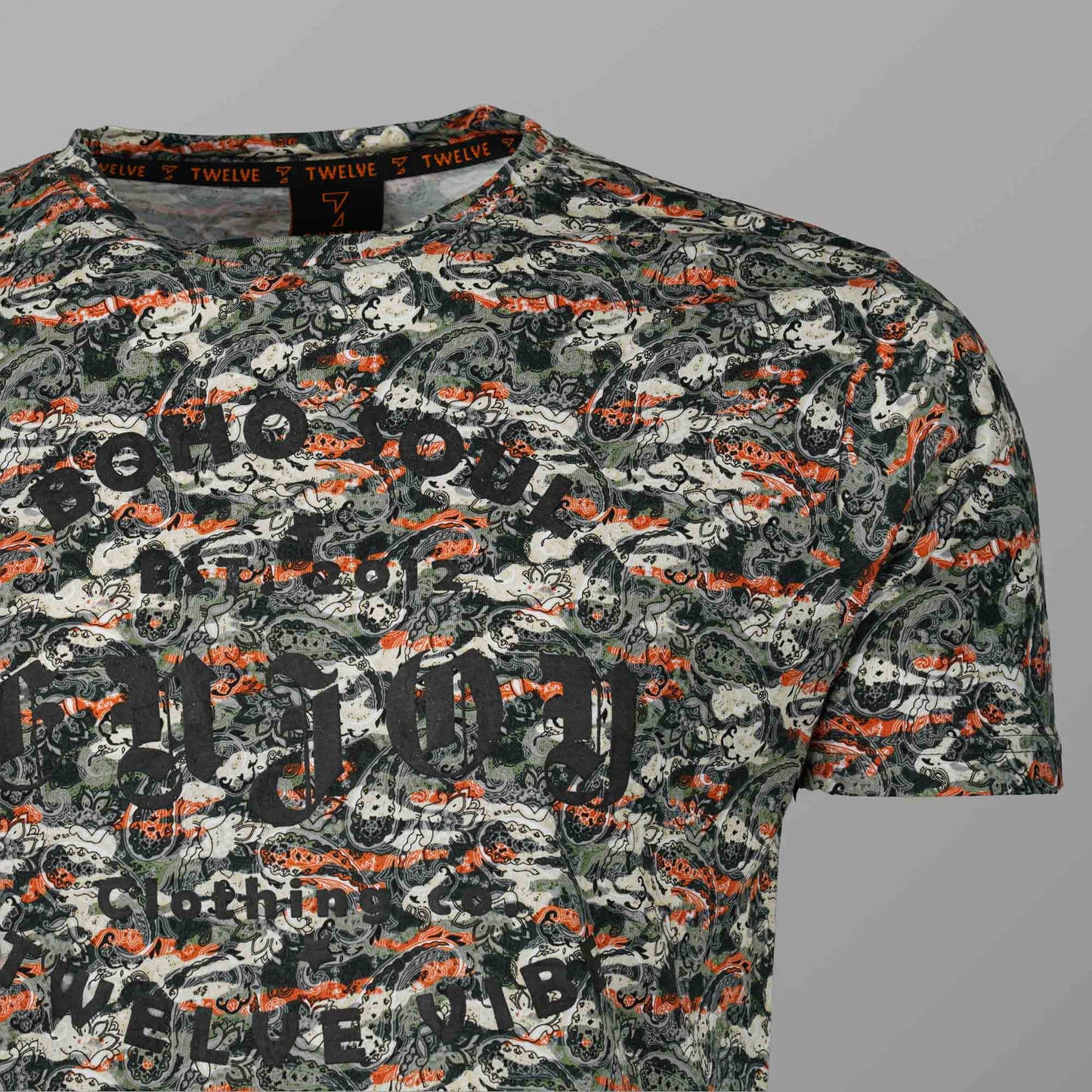 Mens Multi Color T-shirt