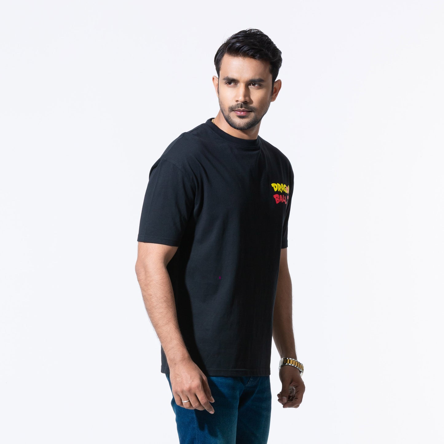 Mens Black Oversized T-Shirt