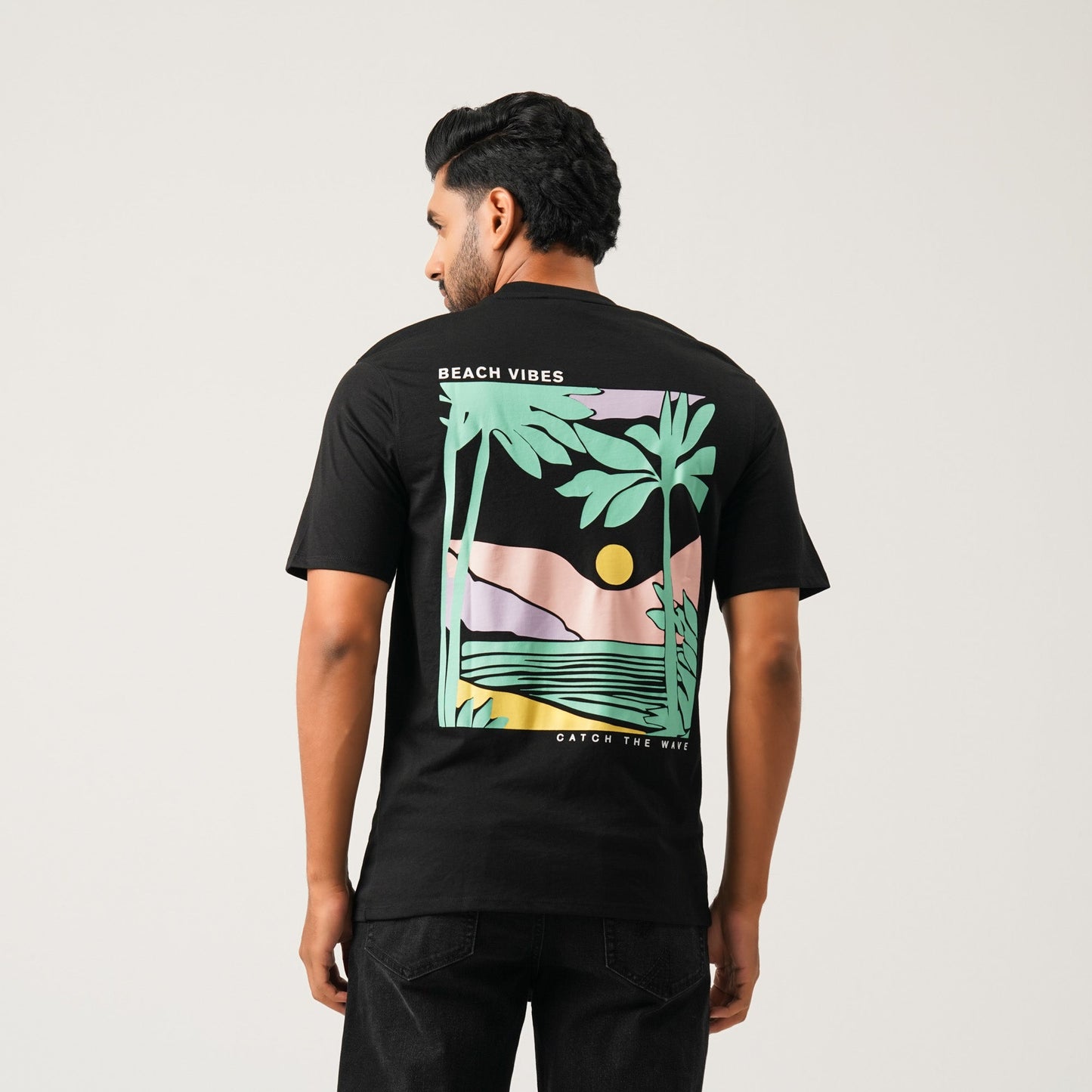 Men Oversize T-Shirt Black