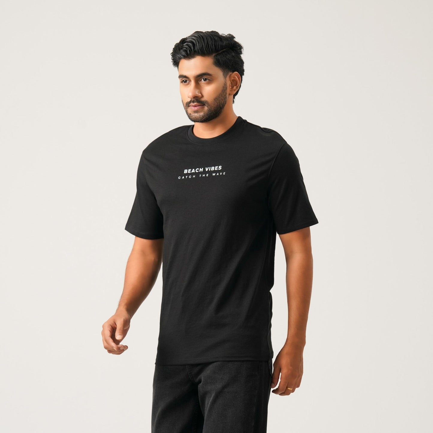 Men Oversize T-Shirt Black