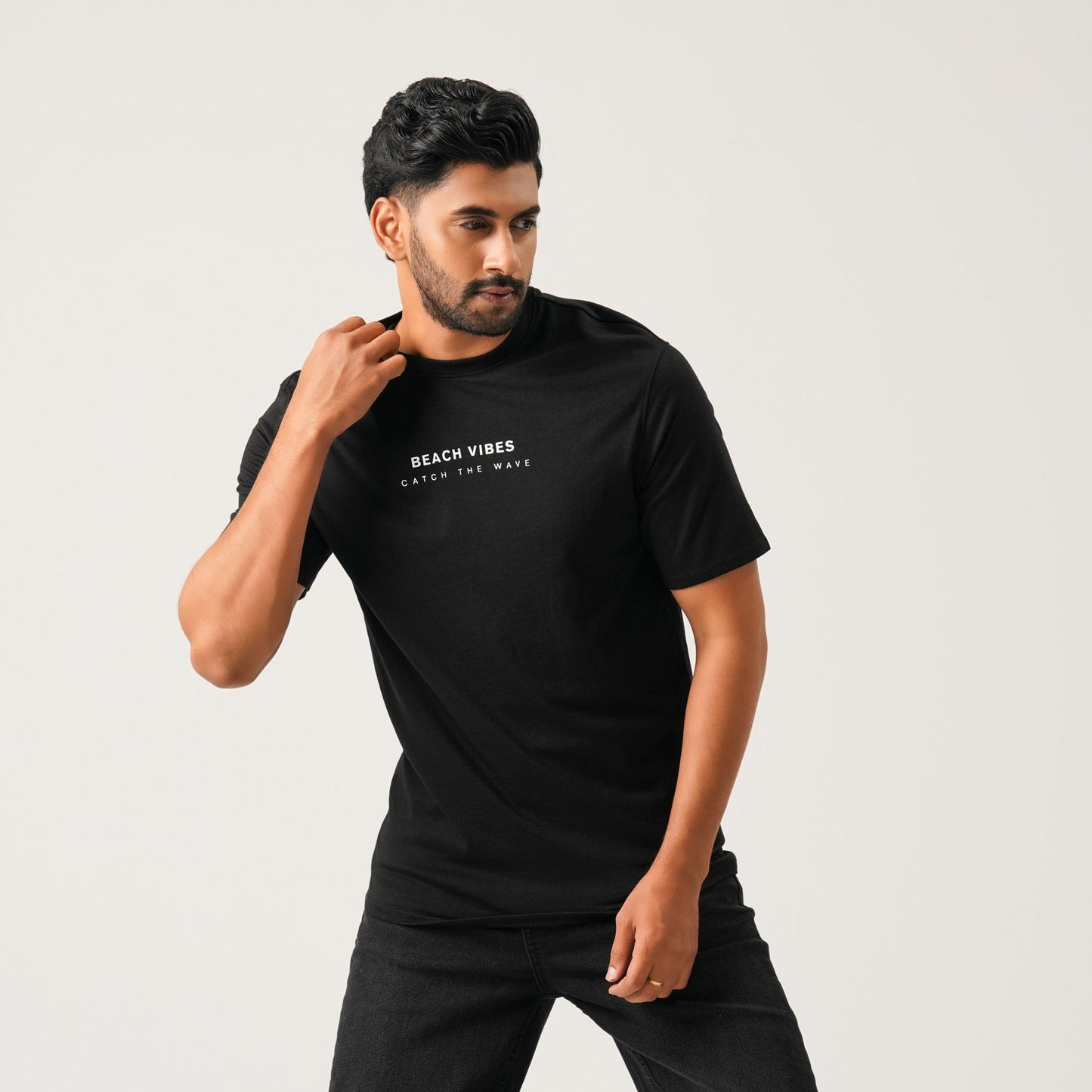 Men Oversize T-Shirt Black