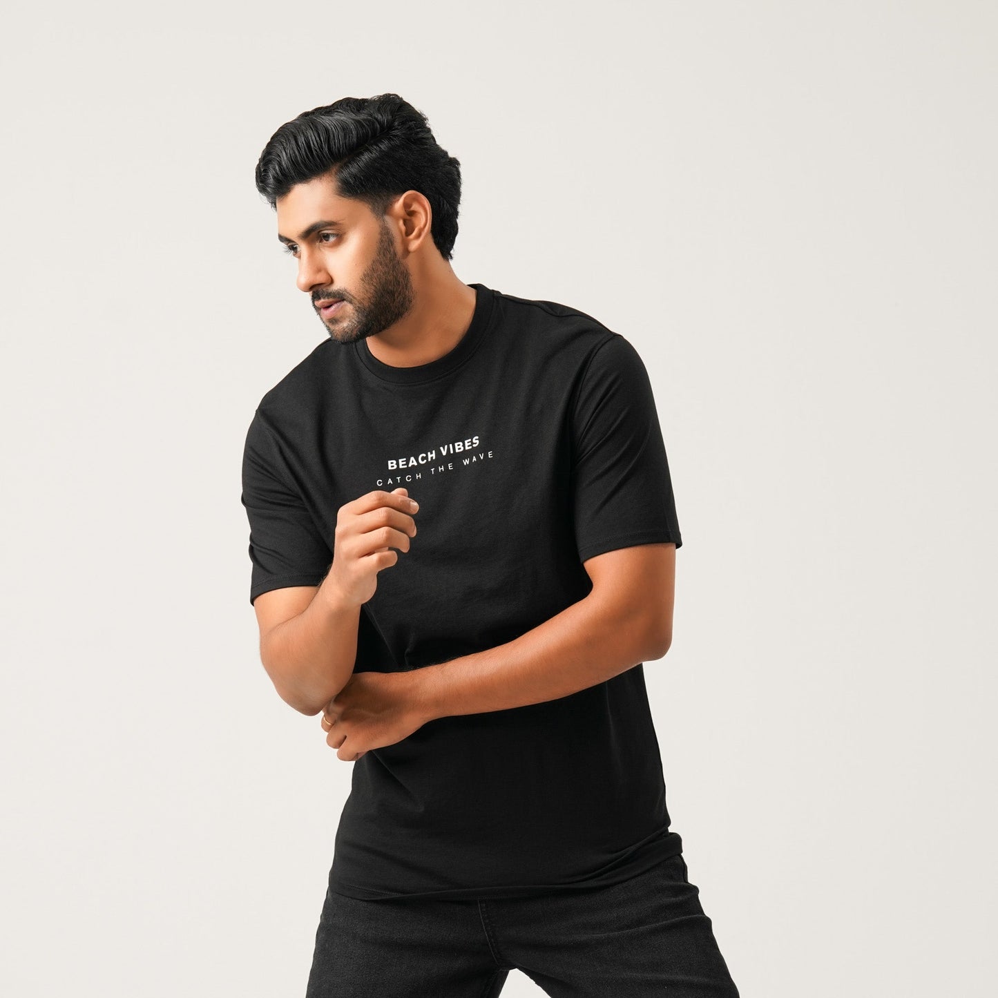 Men Oversize T-Shirt Black