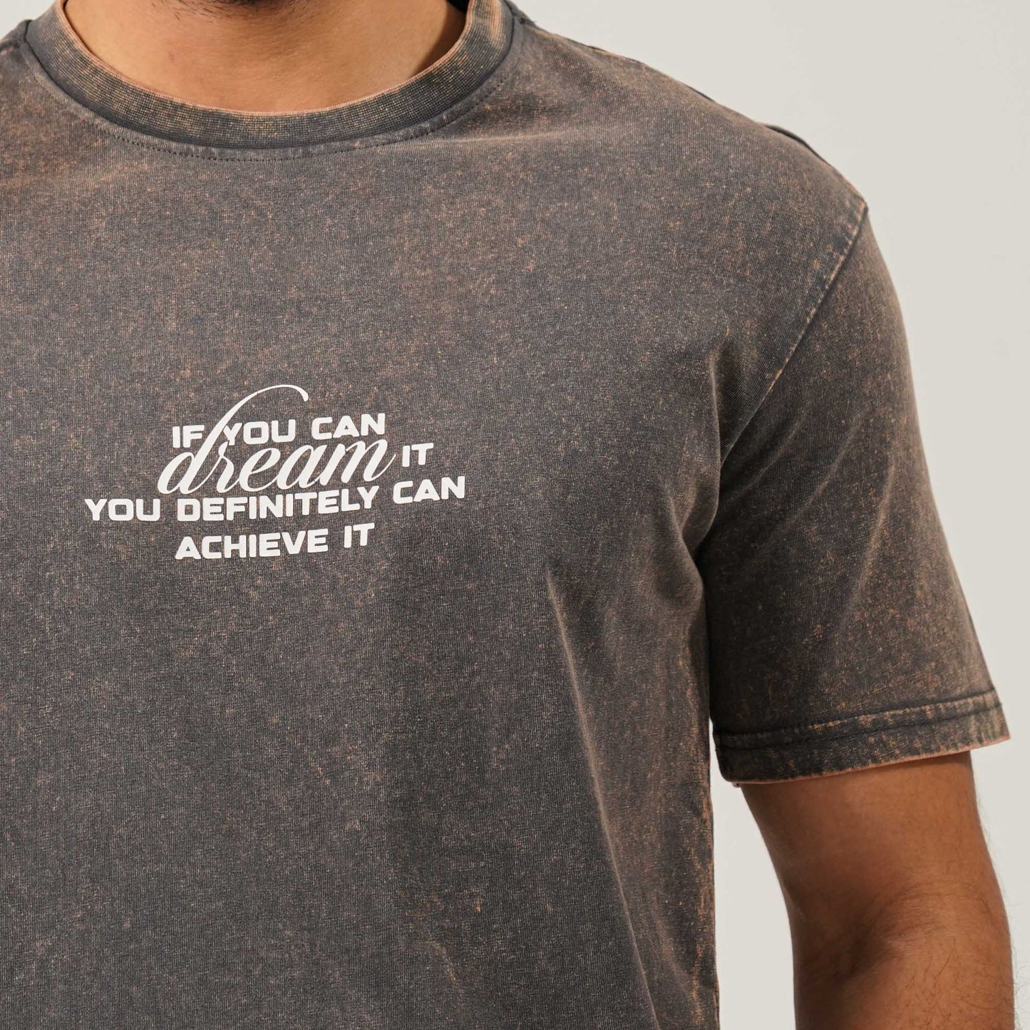 Men Oversize T-Shirt Gray