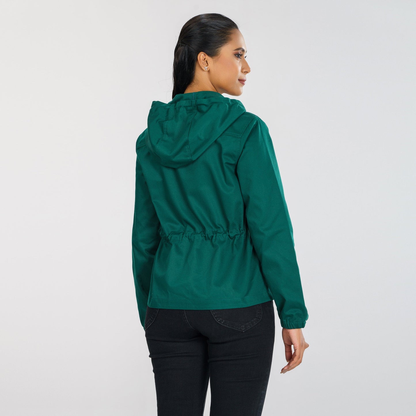 Women’s Forest Green Twill Jacket