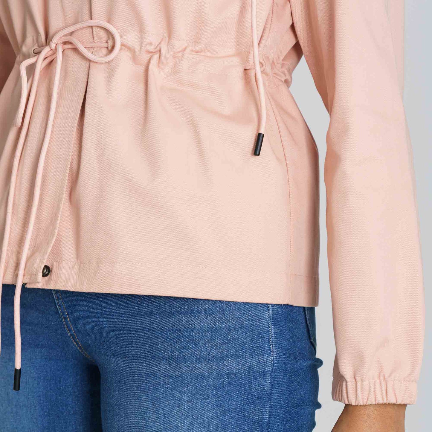 Women’s Rose Peach Twill Jacket