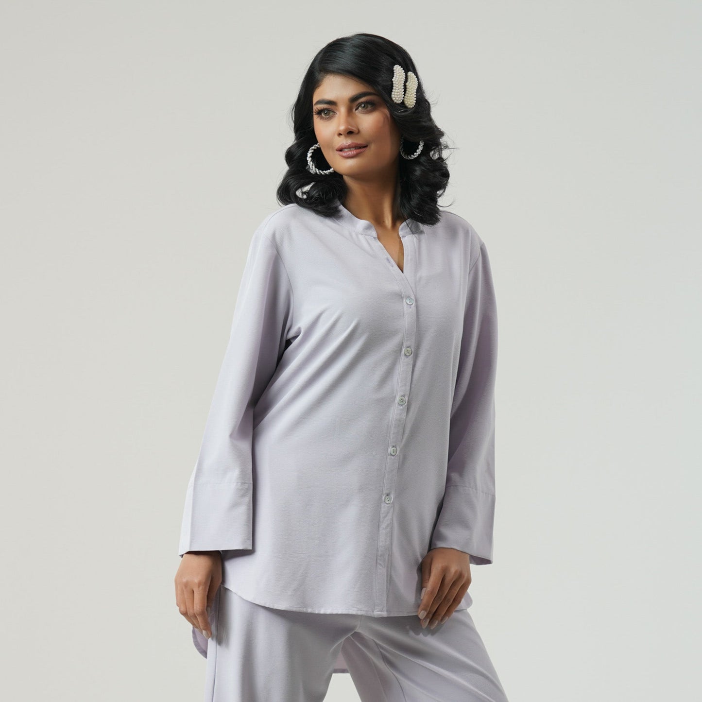 Womens Lavender Pink Shirt