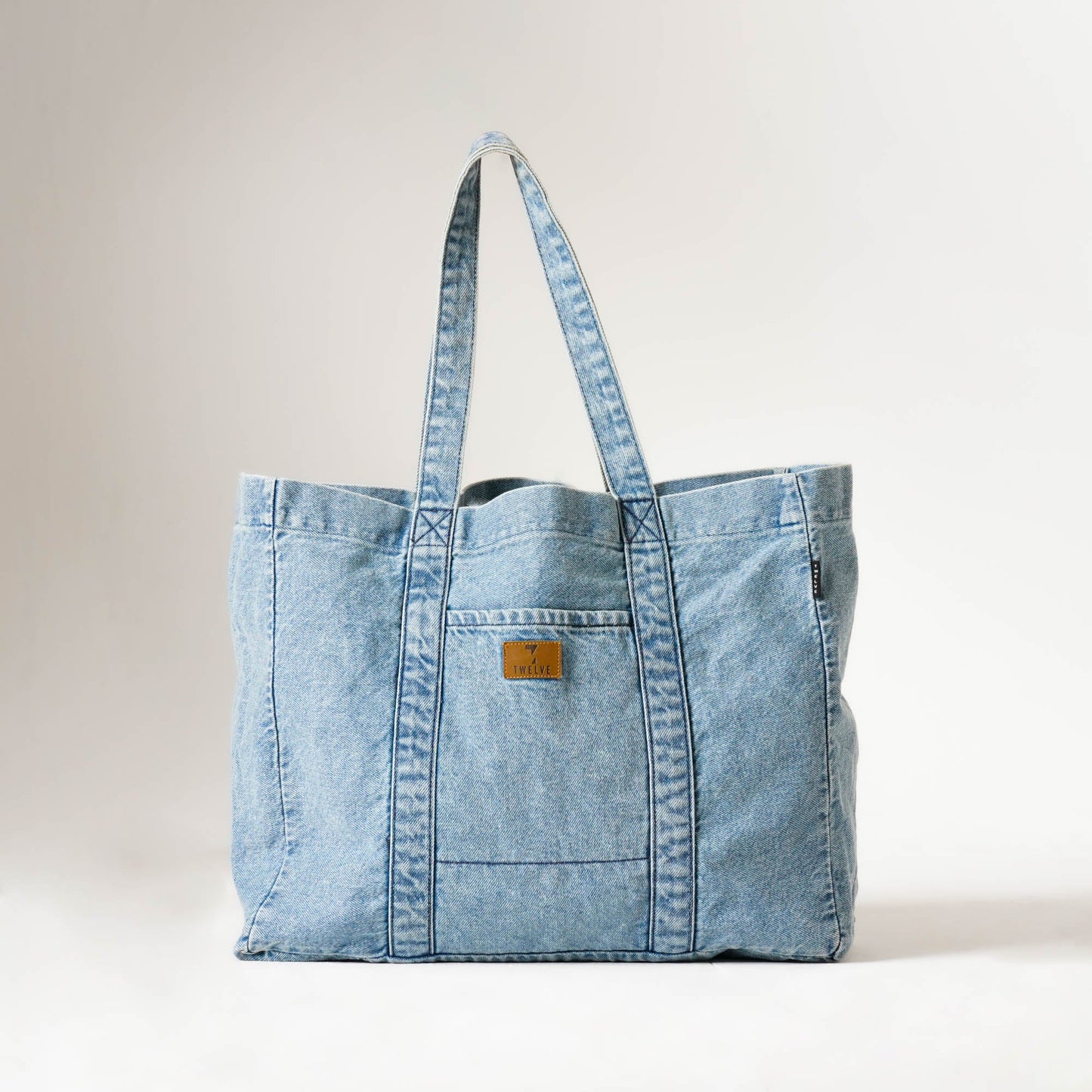 Blue Denim Tote Bag