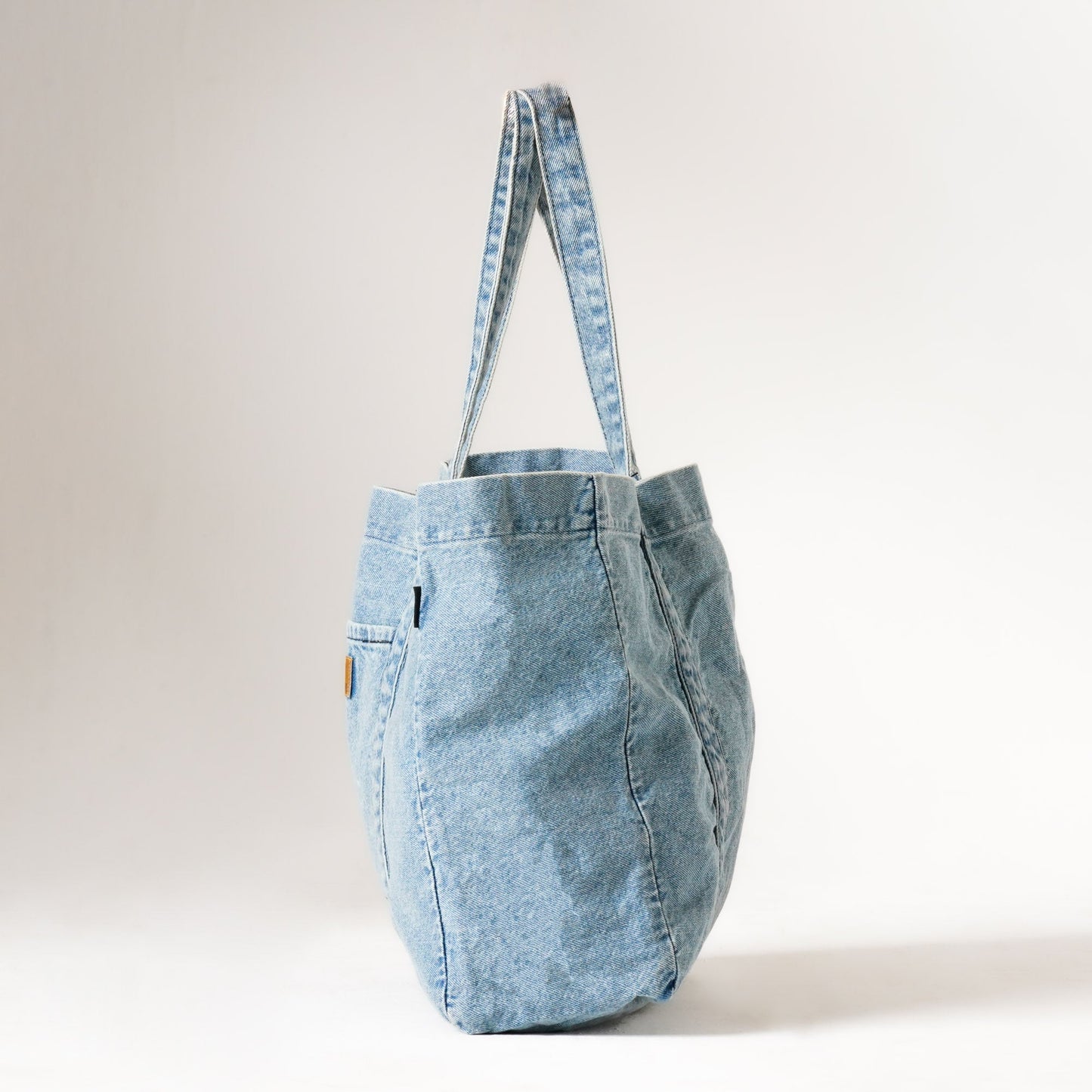 Blue Denim Tote Bag