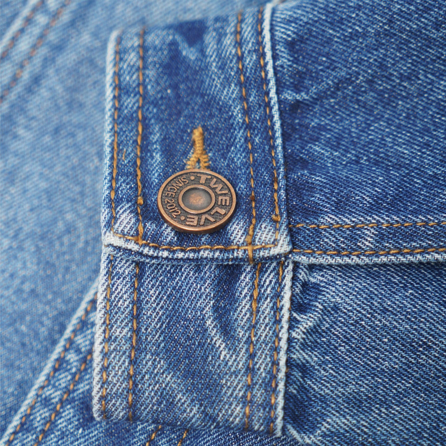 MENS DENIM JACKET- DARK BLUE