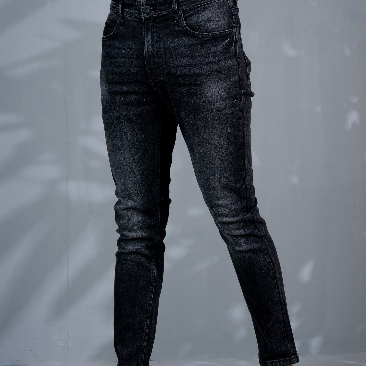 Mens Black Denim