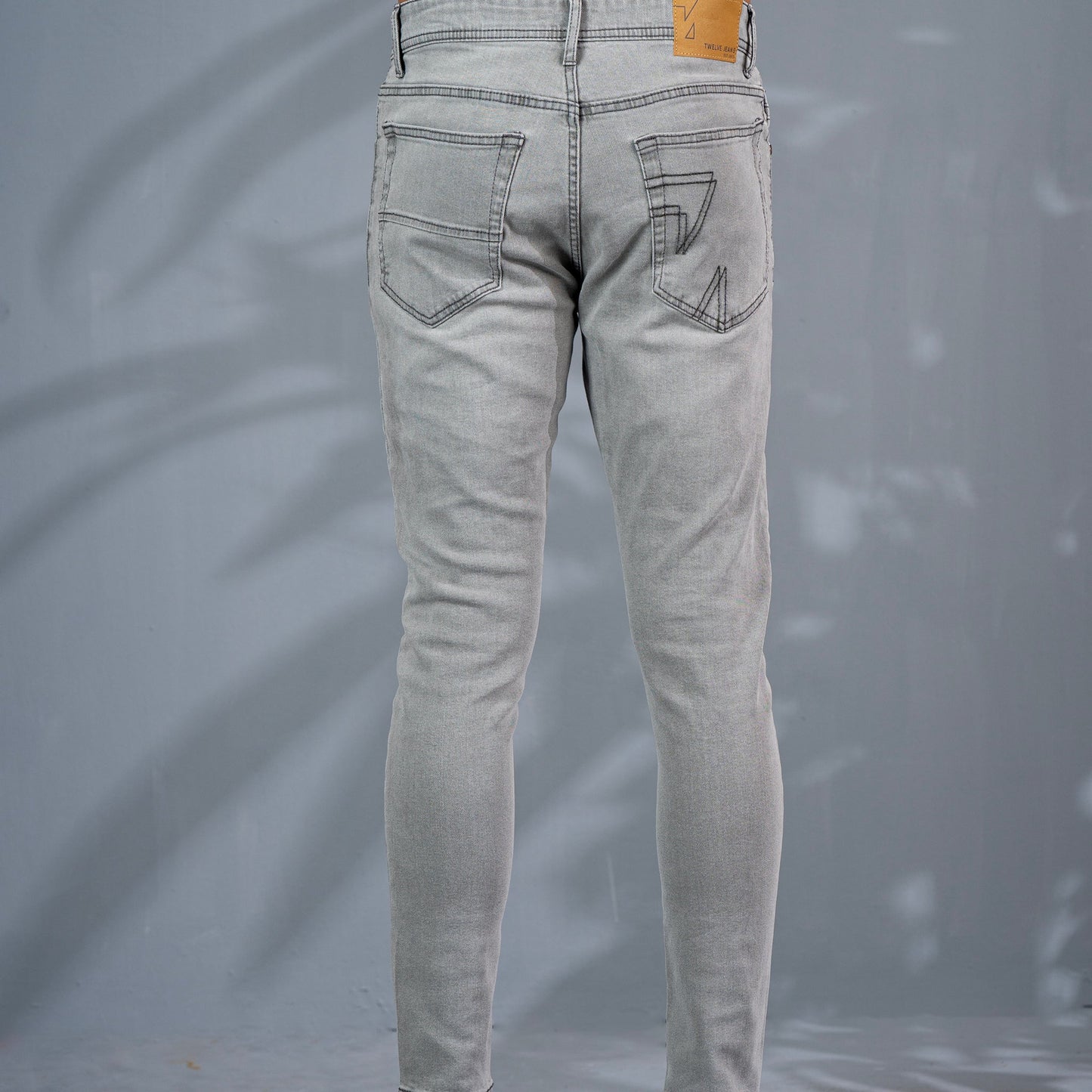Mens Light Grey Denim