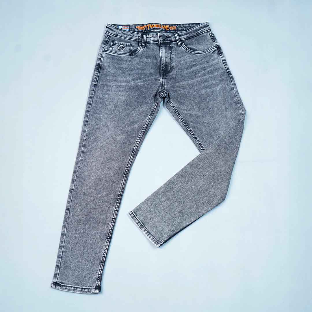MENS DENIM PANT- BLACK