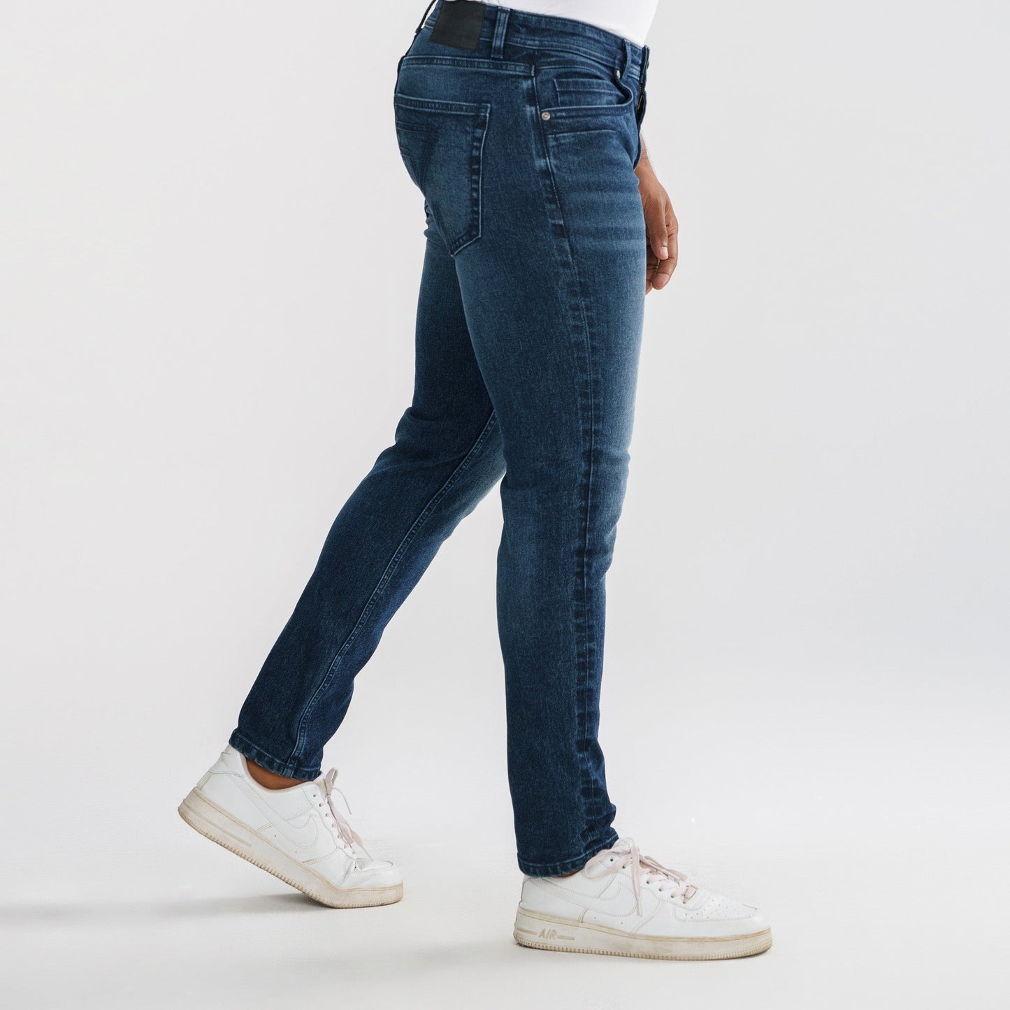 Men's Dark Blue Denim Pants