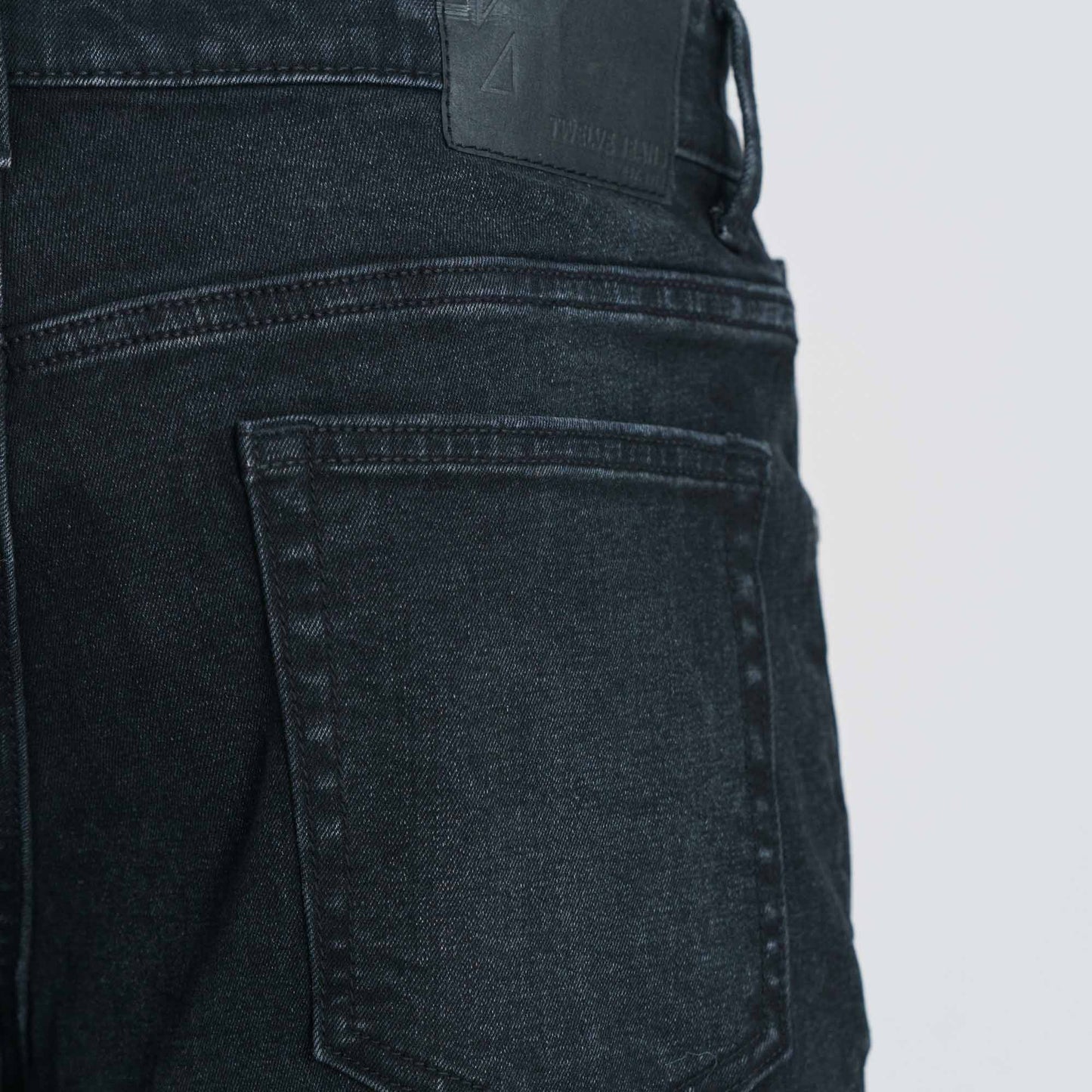Mens Black Denim Pant