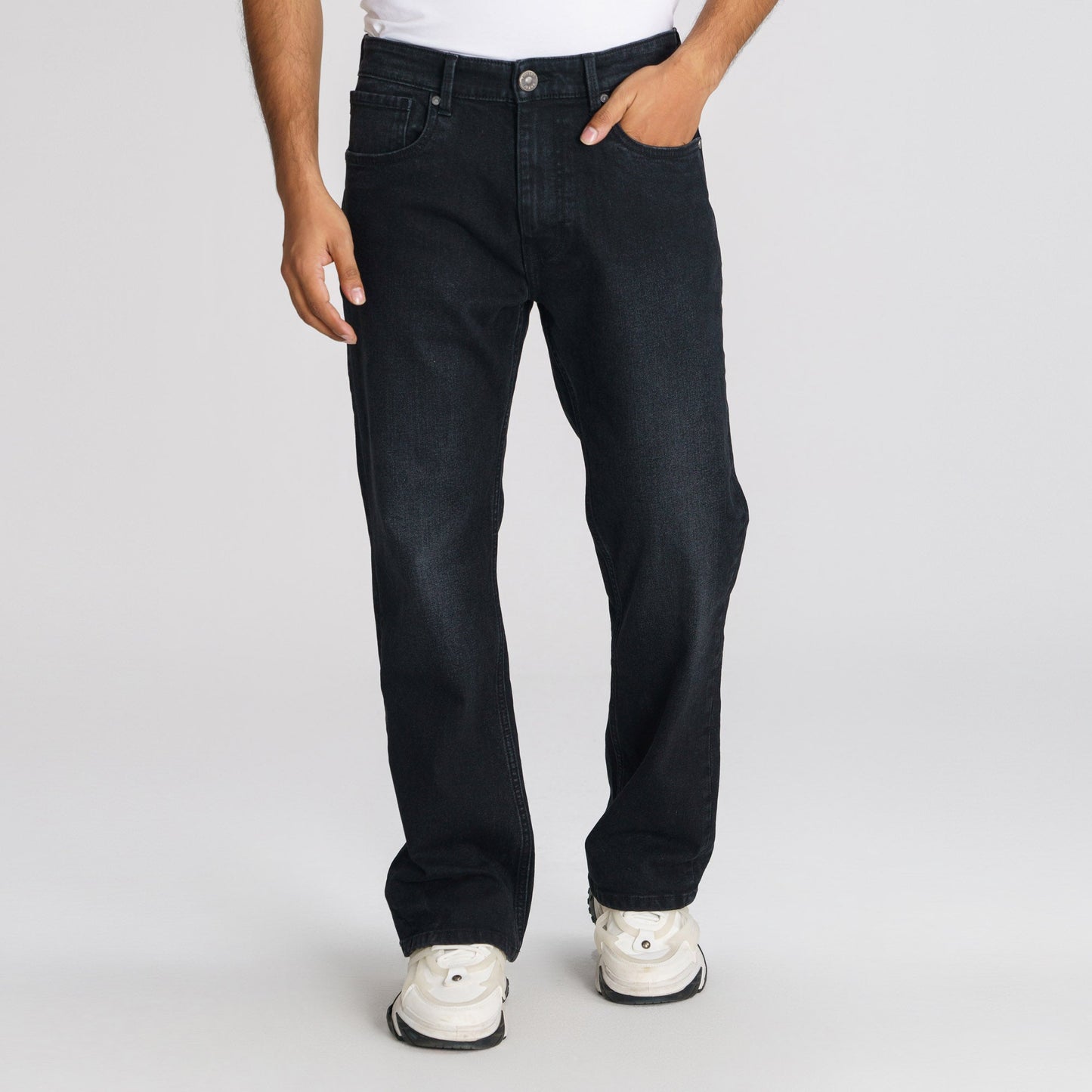 Mens Black Denim Pant
