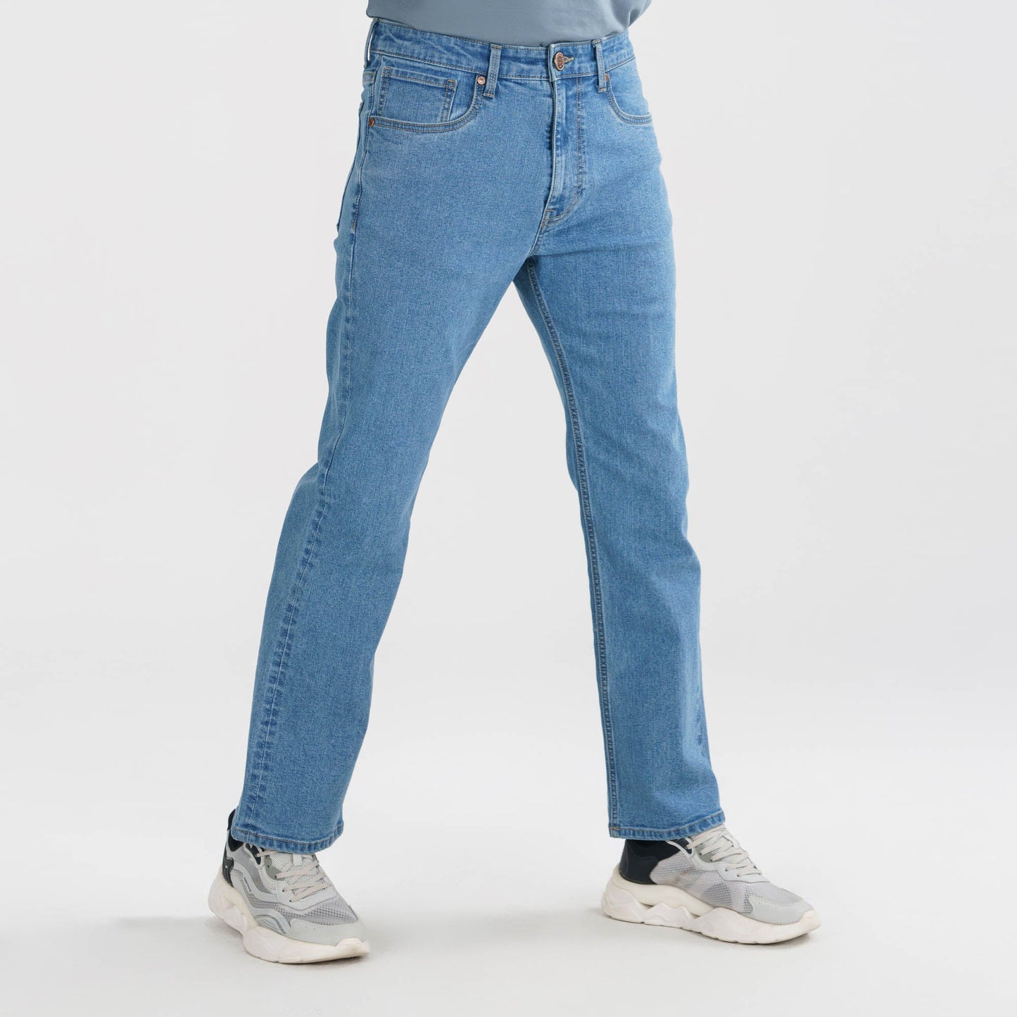 Mens Light Blue Denim Pant