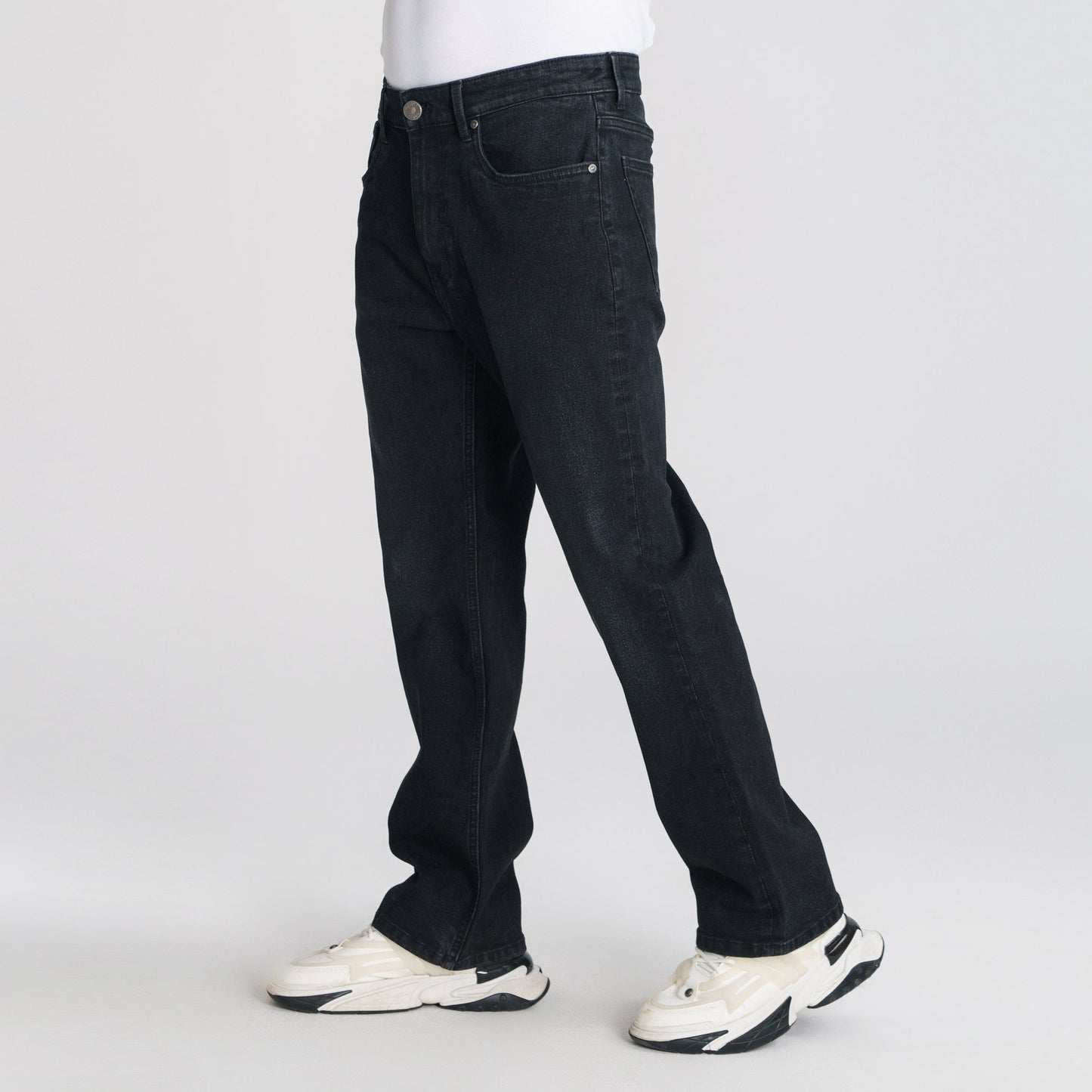 Mens Black Denim Pant