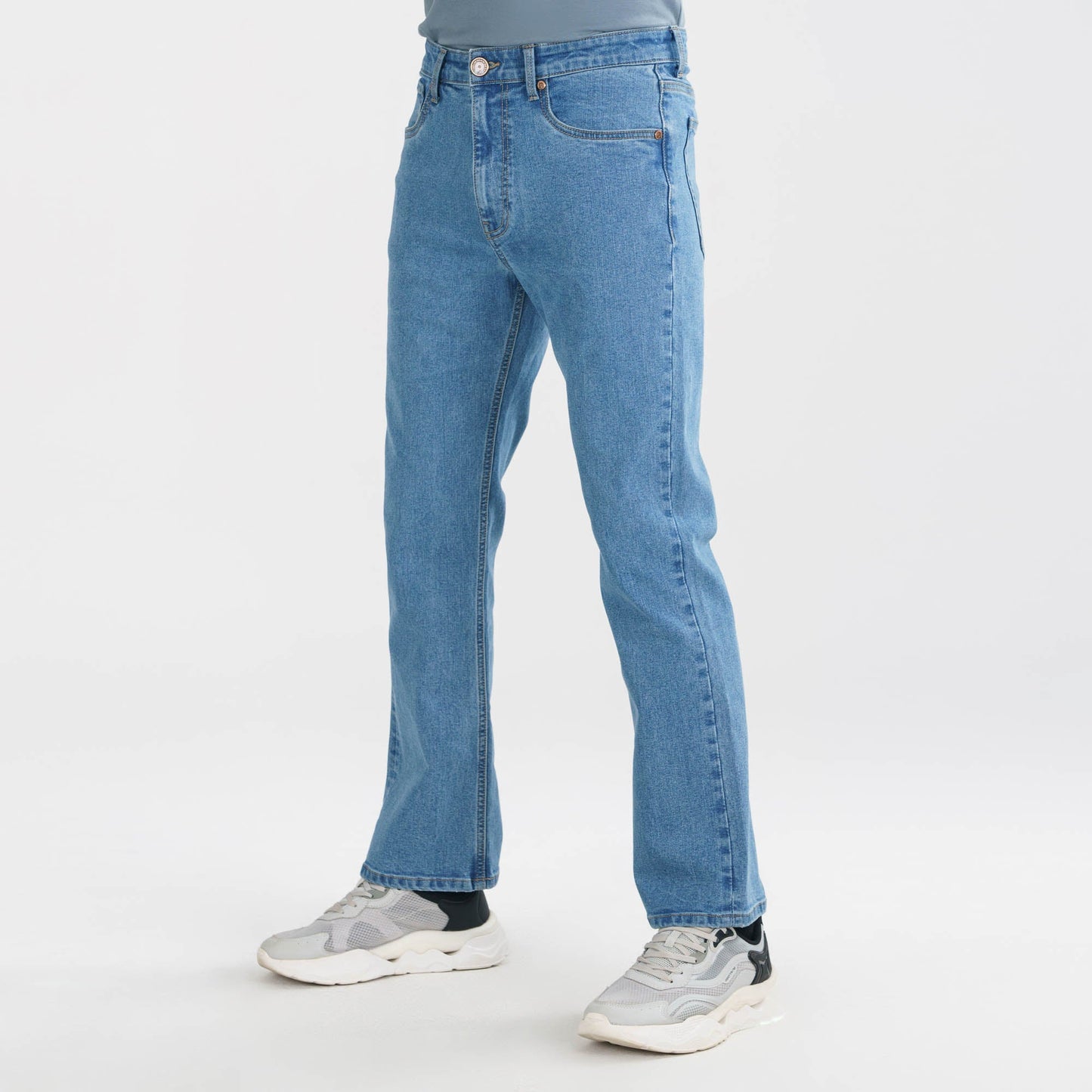 Mens Light Blue Denim Pant