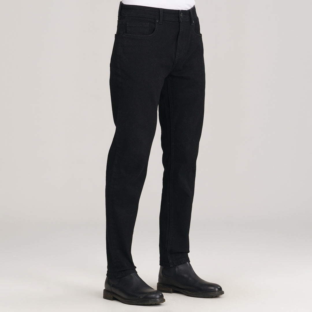 Men's Black Denim Pants