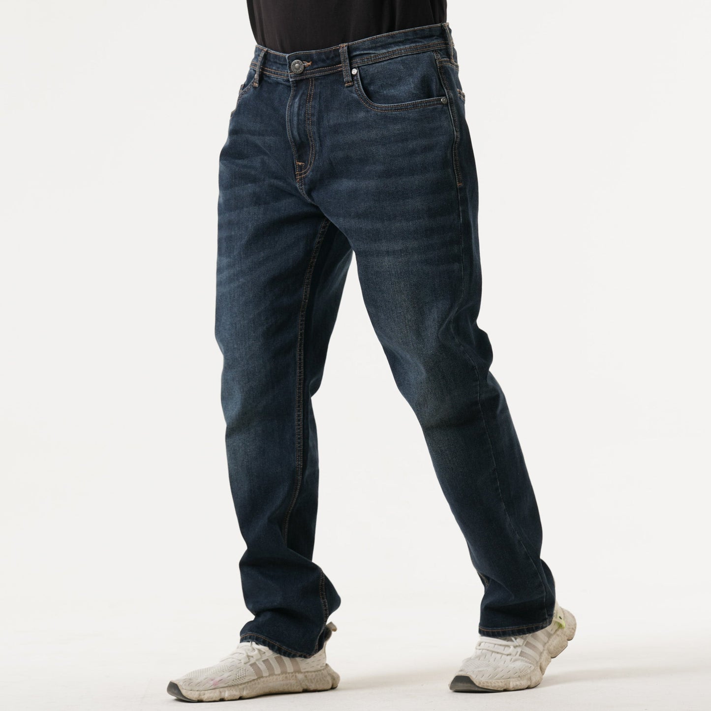 Mens Dark Blue Denim Pant