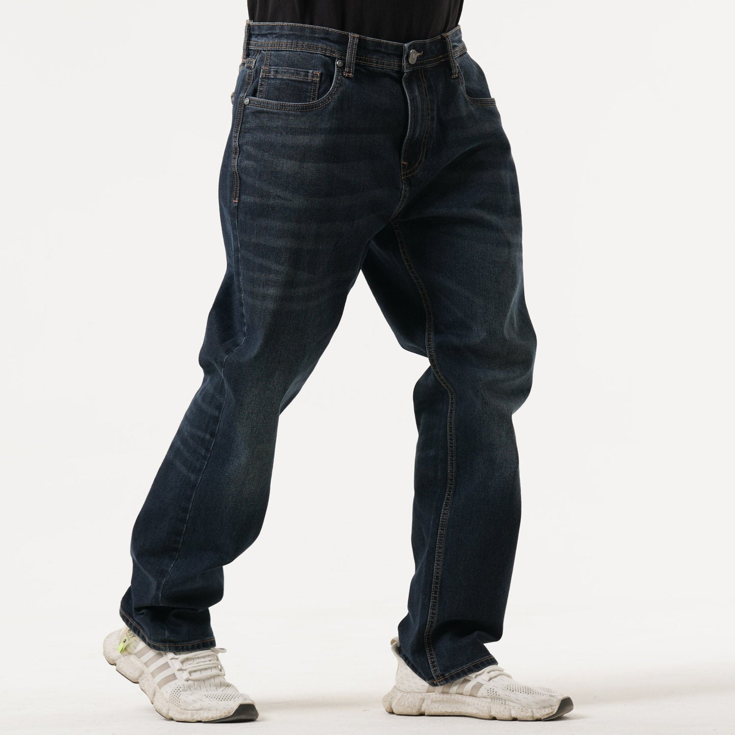 Mens Dark Blue Denim Pant
