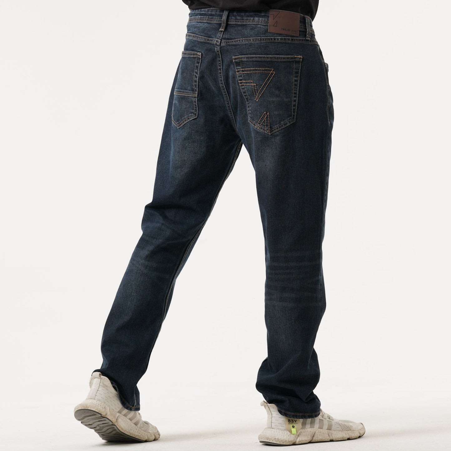 Mens Dark Blue Denim Pant
