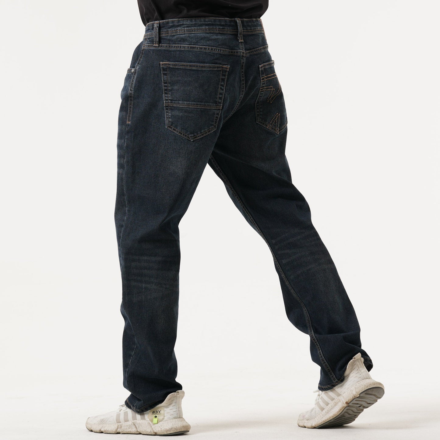 Mens Dark Blue Denim Pant