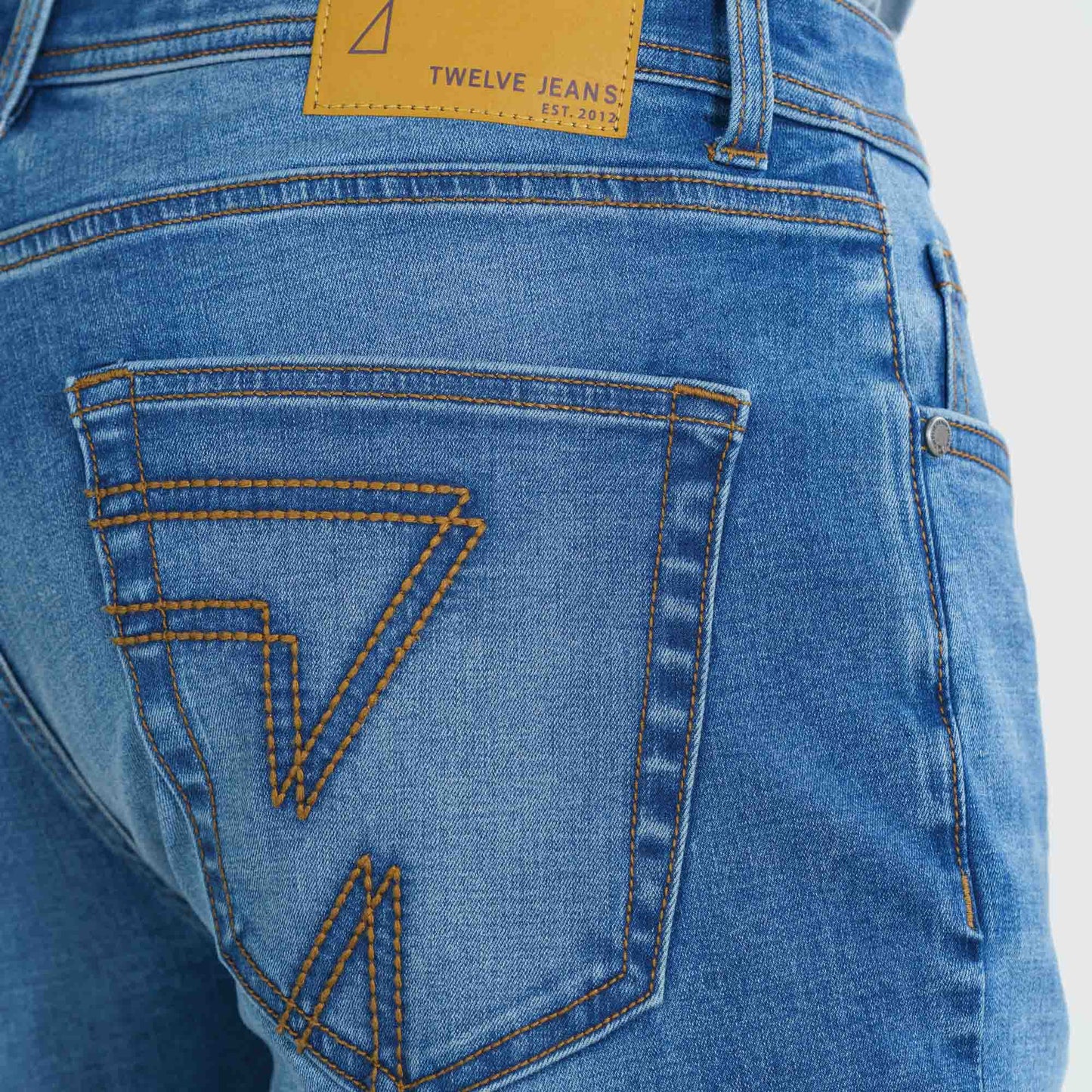 Men's Blue Denim Pants