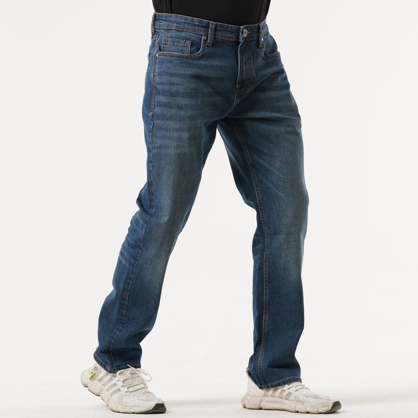 Mens Dark Blue Denim Pant