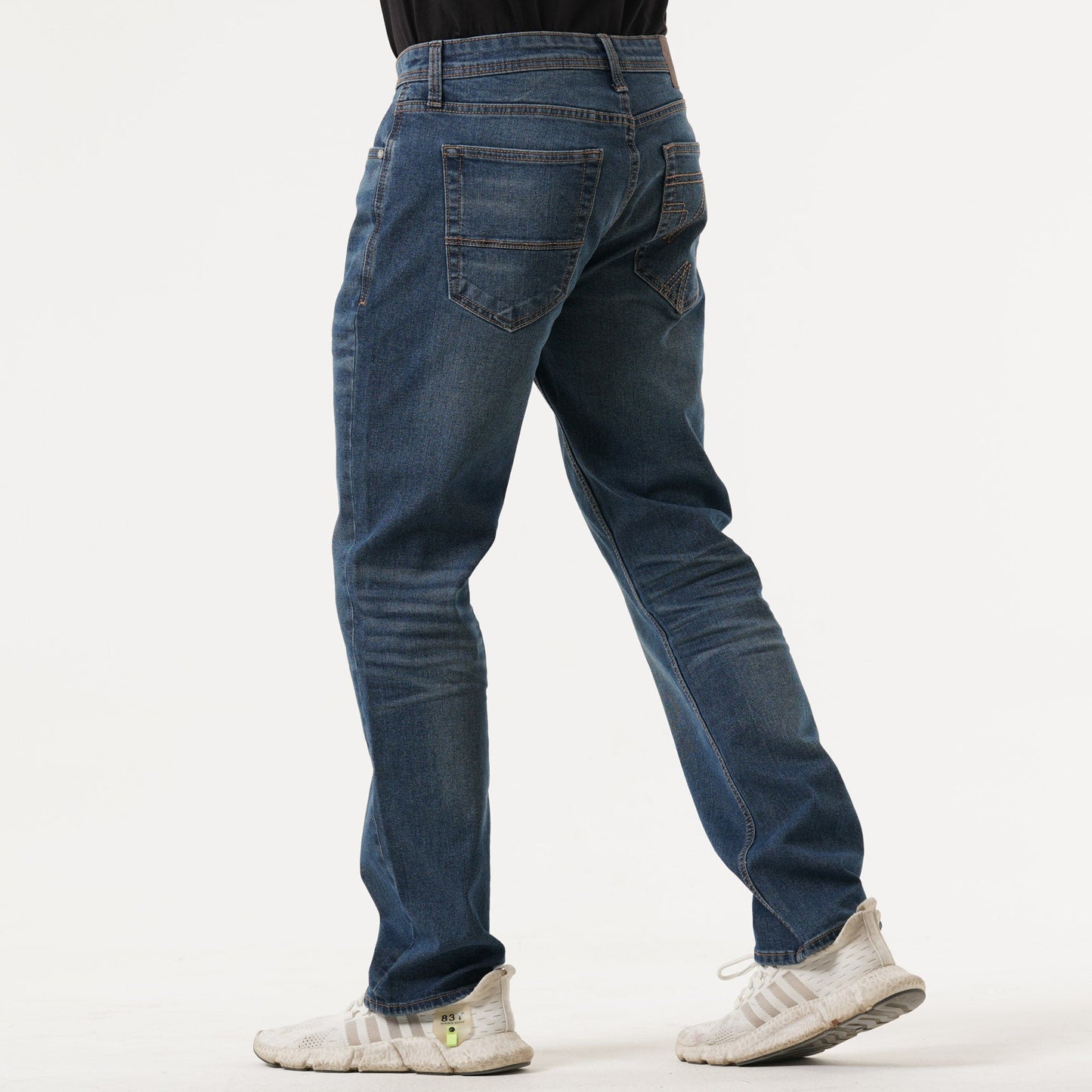 Mens Dark Blue Denim Pant