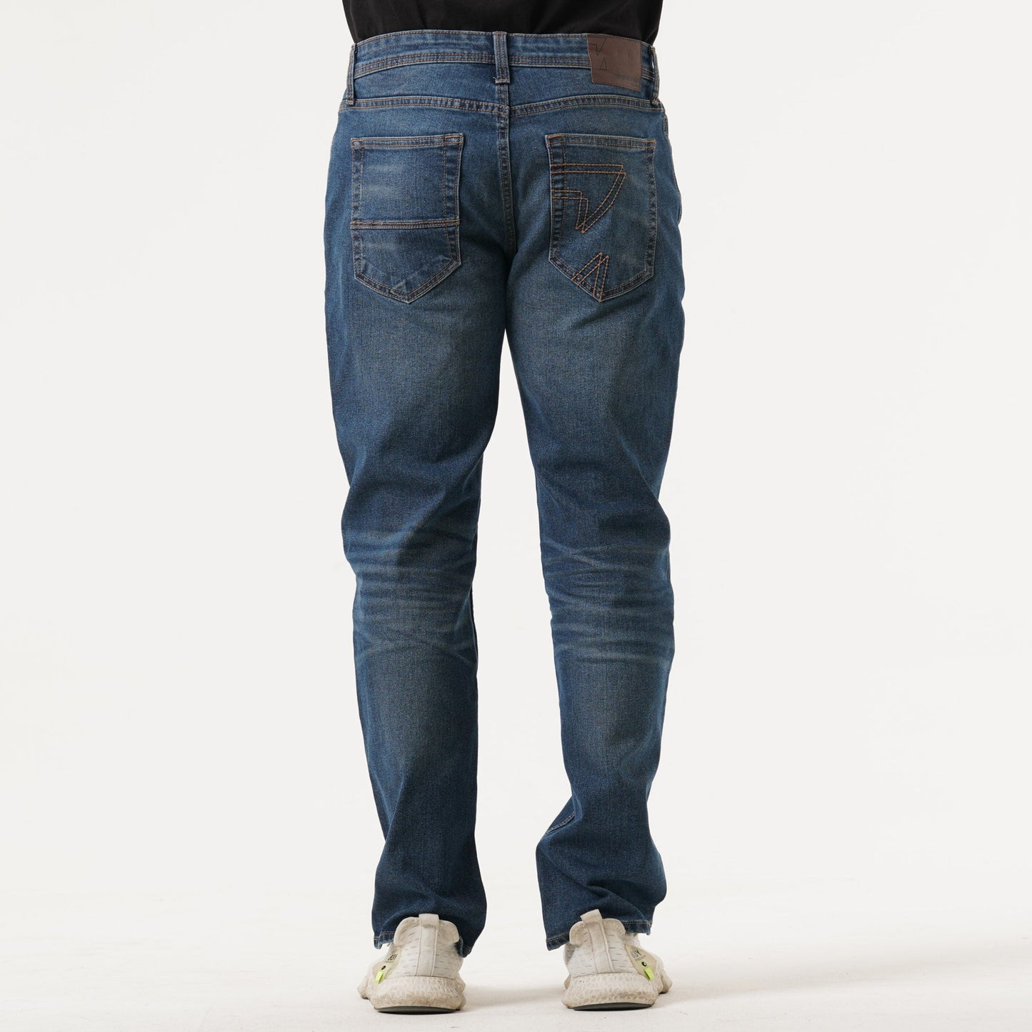 Mens Dark Blue Denim Pant