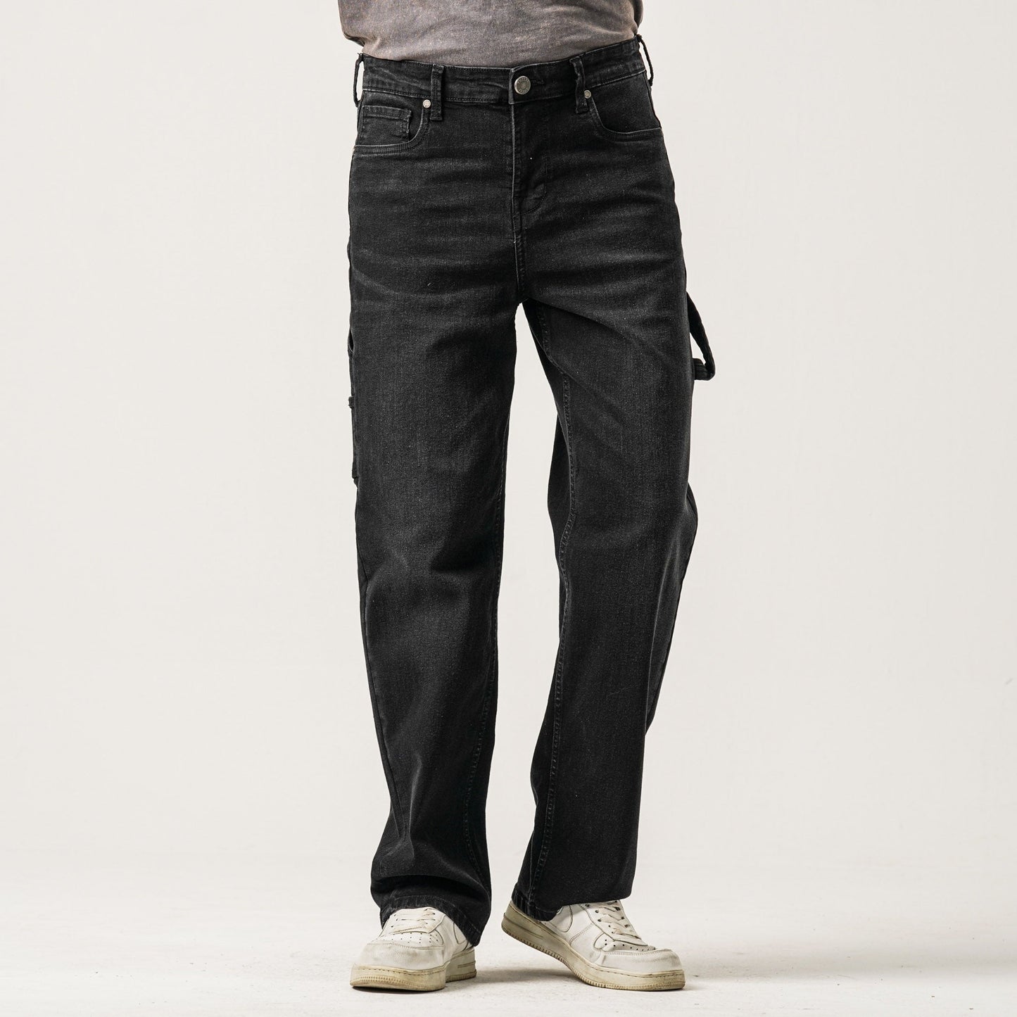 Mens Black Denim Pant