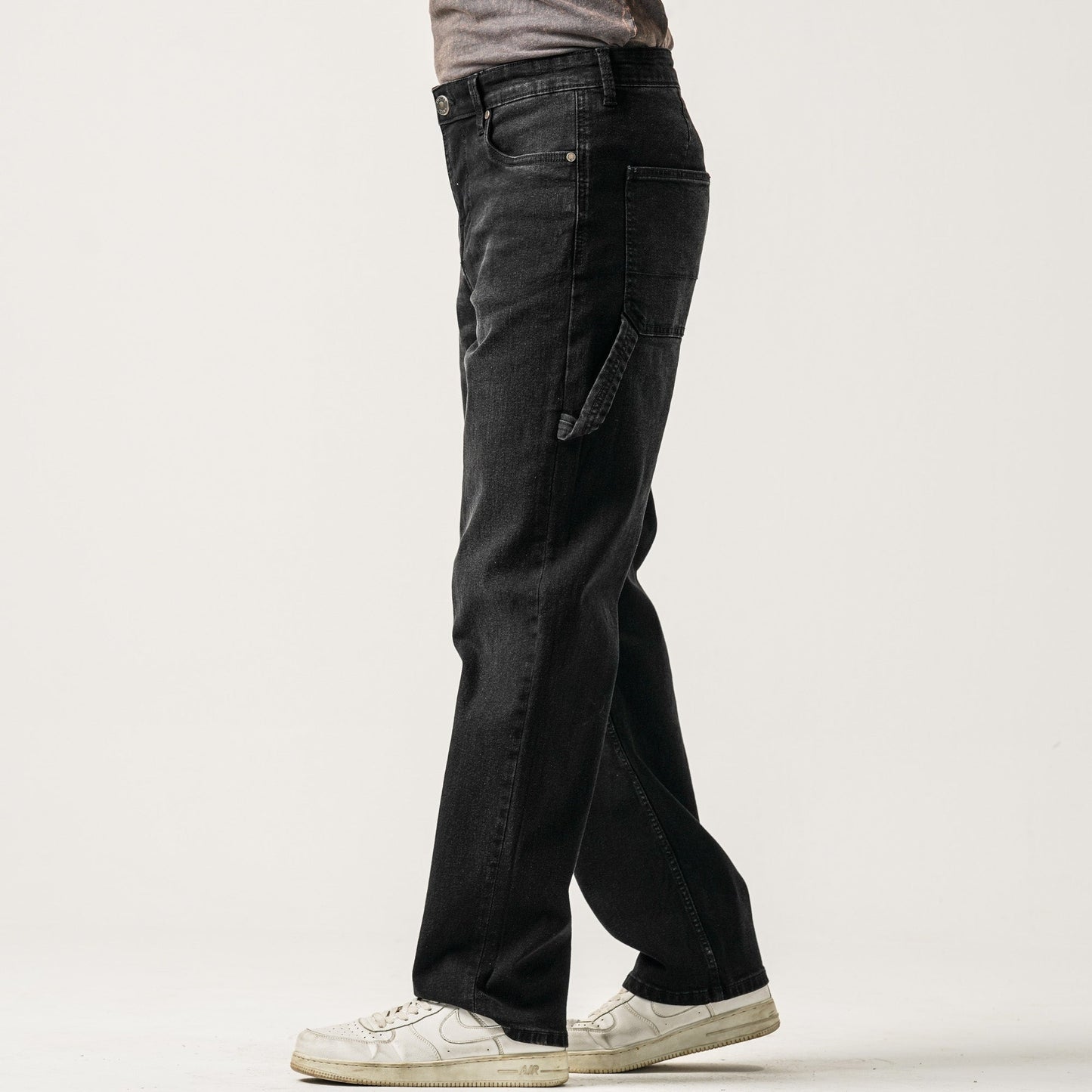 Mens Black Denim Pant